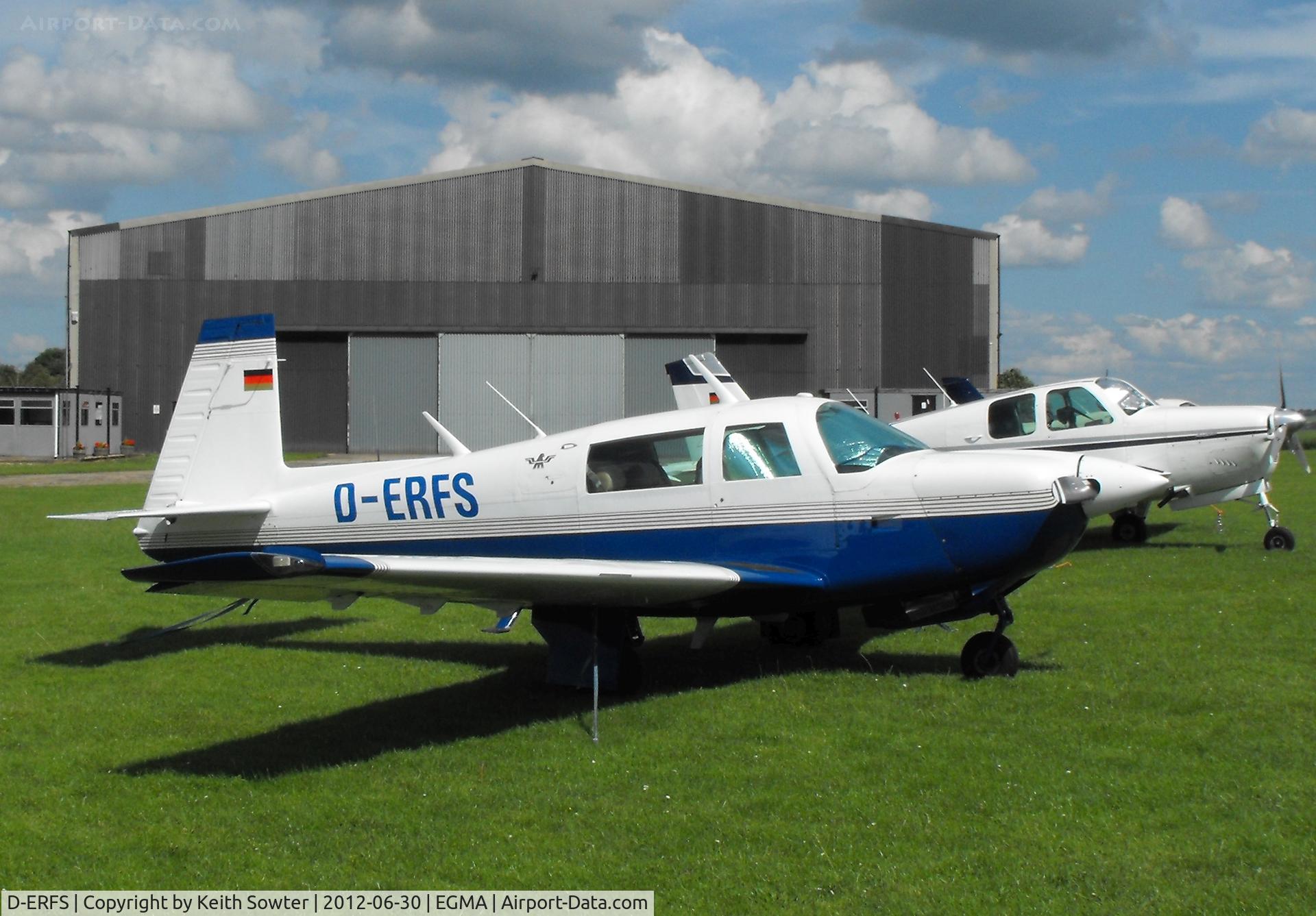 D-ERFS, Mooney M20J 201 C/N 24-1176, Visiting Fowlmere
