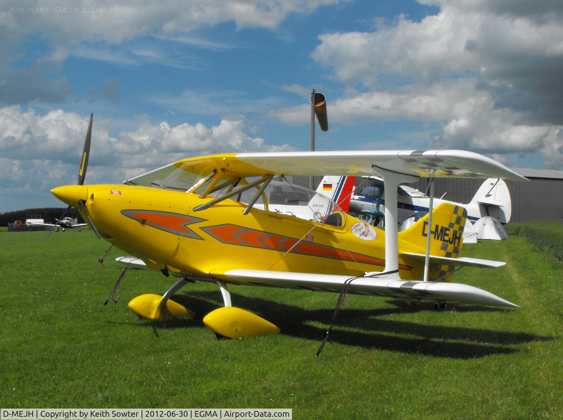 D-MEJH, B & F Funk FK-12 Comet C/N 012-070, Visiting Fowlmere