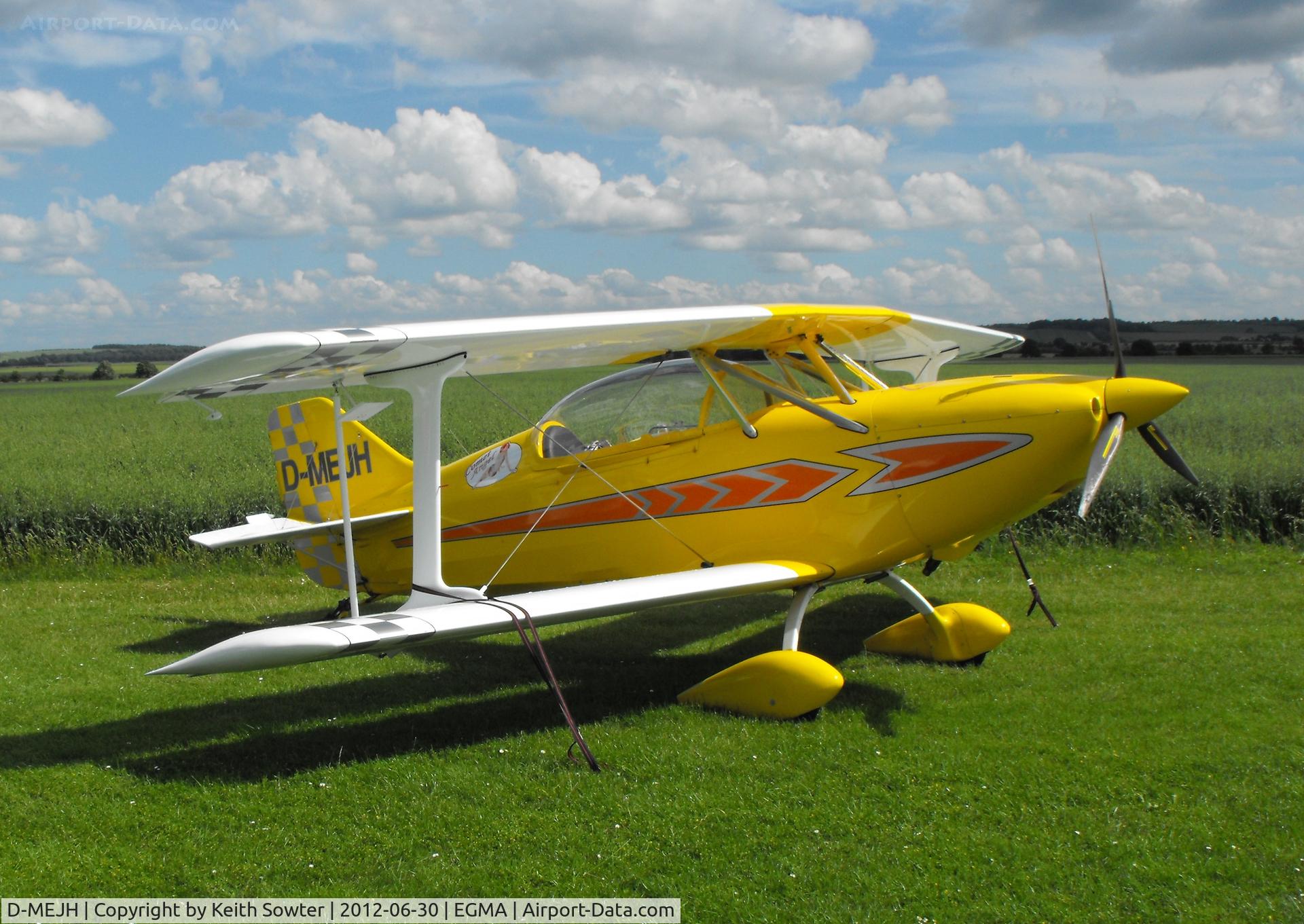 D-MEJH, B & F Funk FK-12 Comet C/N 012-070, Visiting Fowlmere