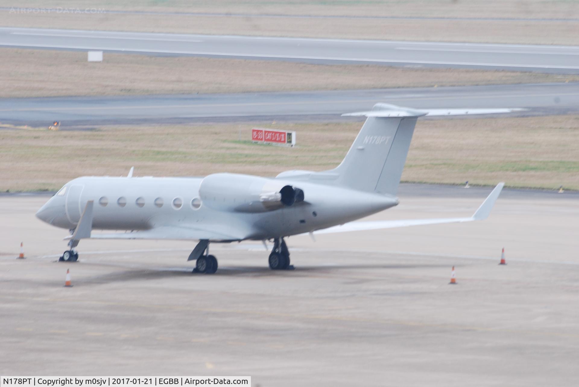 N178PT, 1992 Gulfstream Aerospace G-IV C/N 1204, ON THE ELMDON SIDE OF EGBB