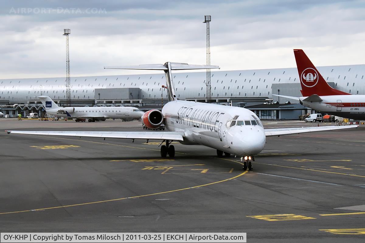 OY-KHP, 1991 McDonnell Douglas MD-81 (DC-9-81) C/N 53007, Scrapped in February 2014