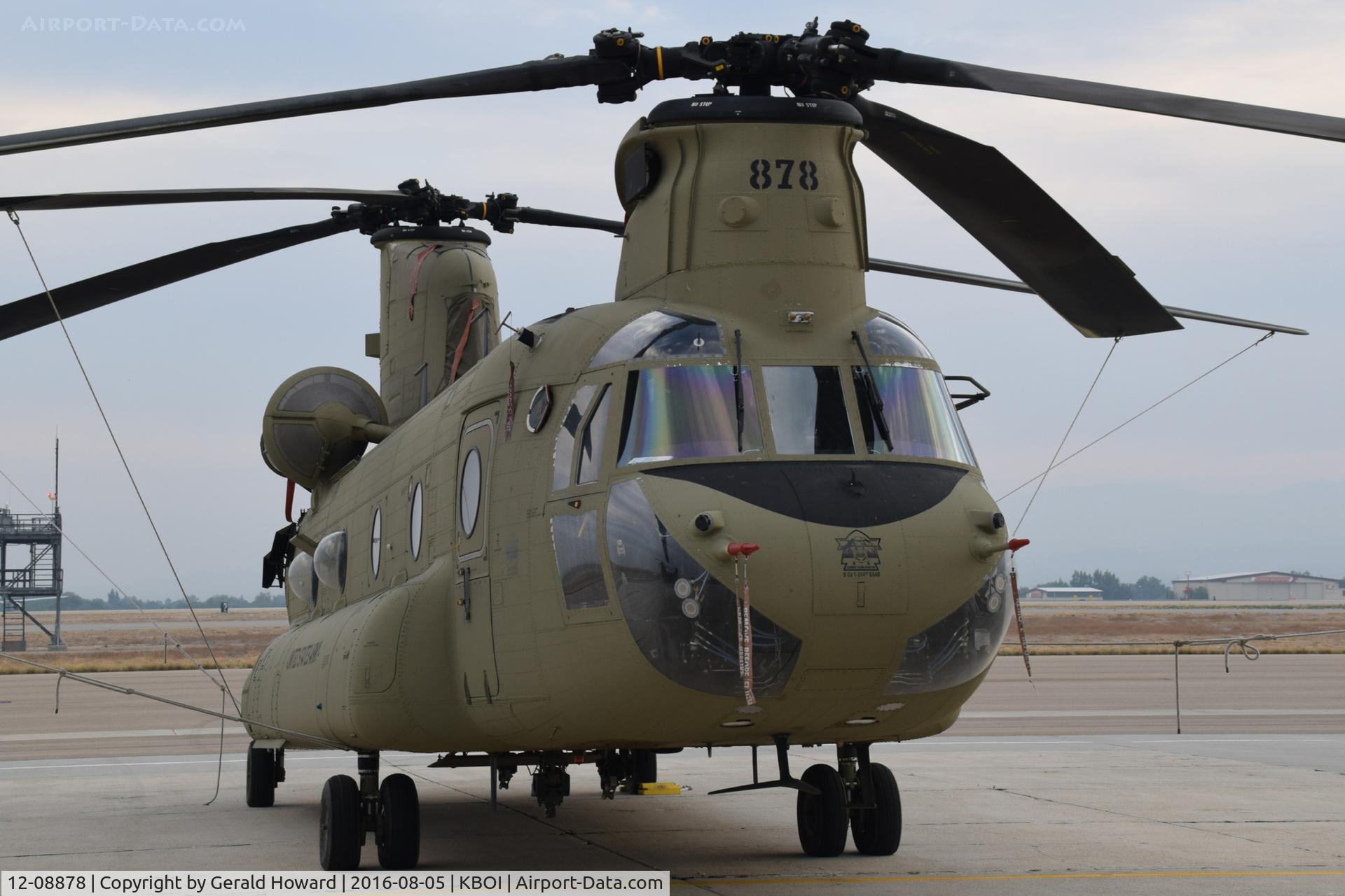12-08878, 2012 Boeing Vertol CH-47D Chinook C/N M8878, B Co. 1-214th GSAB