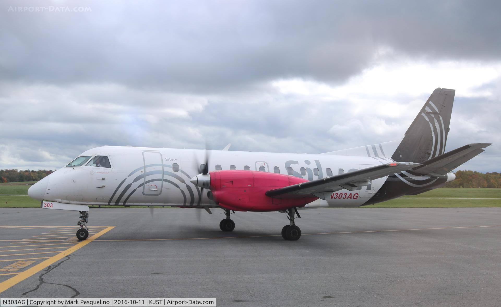 N303AG, 1997 Saab 340B C/N 340B-414, SAAB 340B