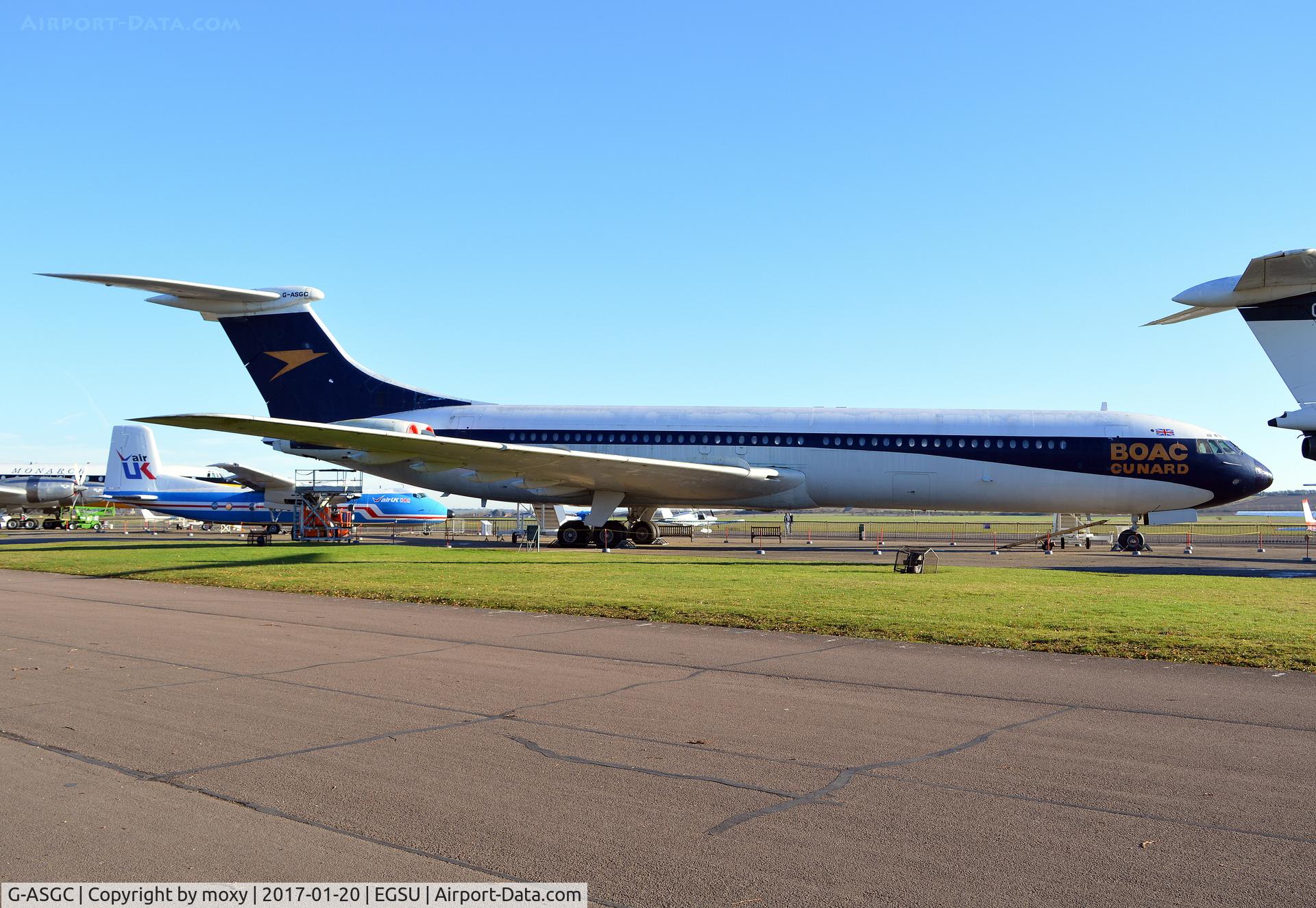 G-ASGC, 1965 BAC Super VC10 Srs 1151 C/N 853, BAC Super VC10 at Duxford.