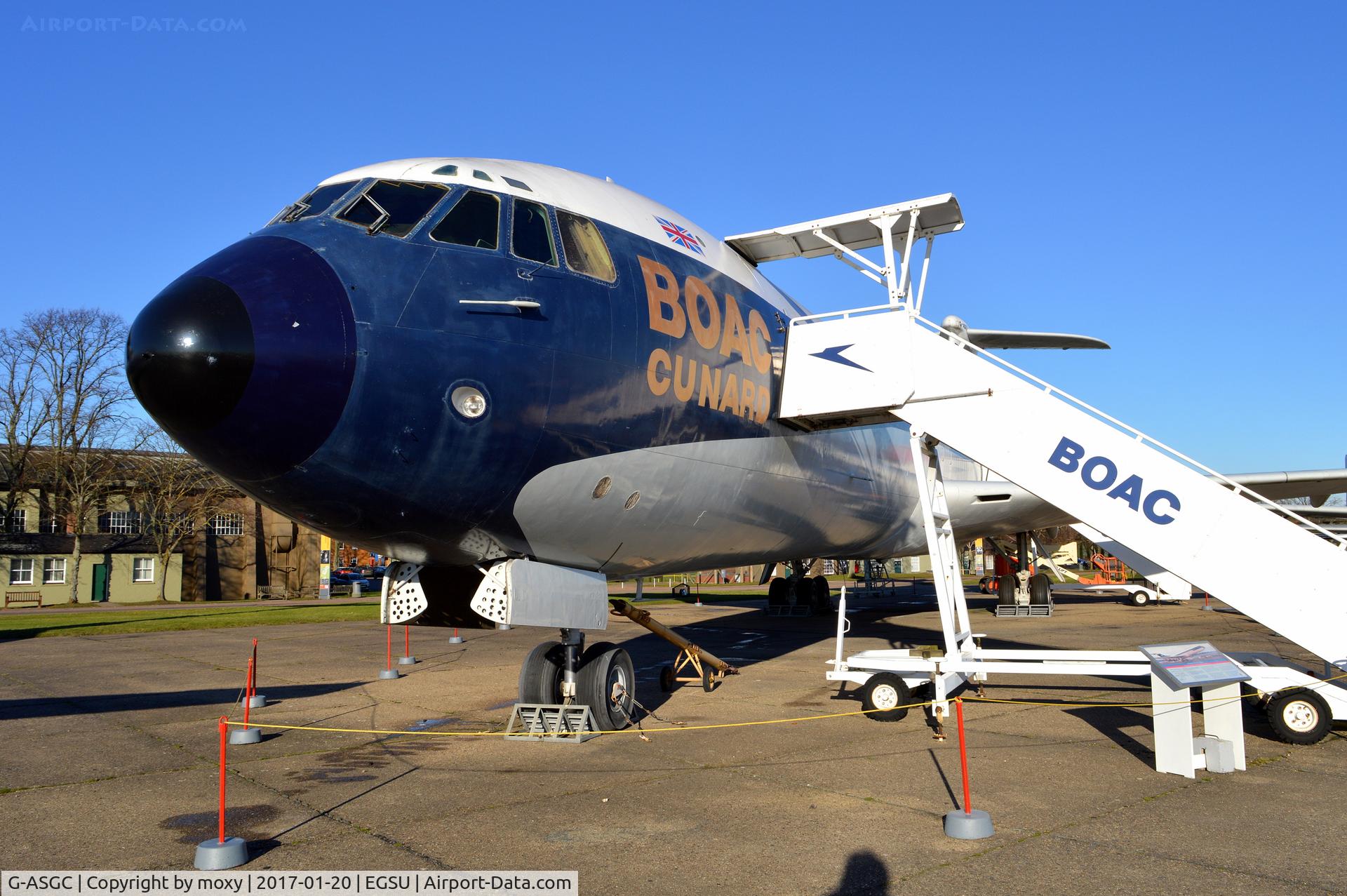 G-ASGC, 1965 BAC Super VC10 Srs 1151 C/N 853, BAC Super VC10 at Duxford.