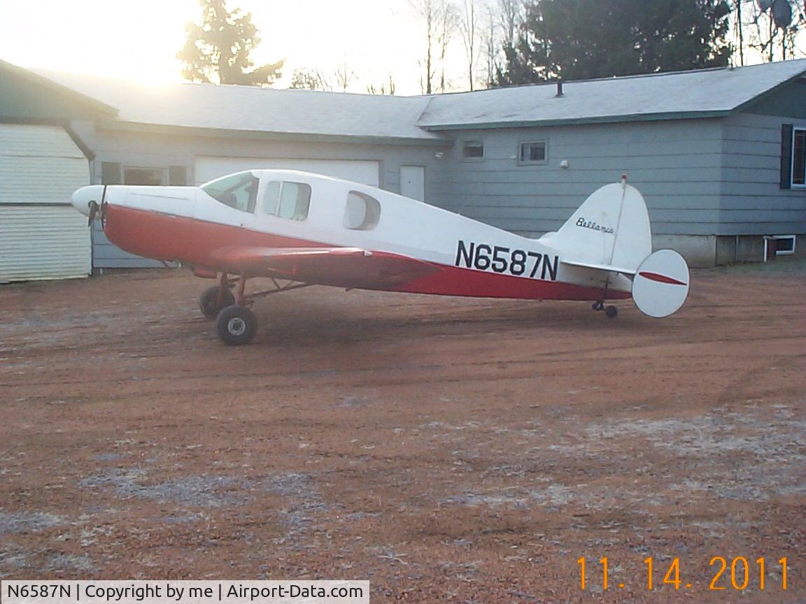 N6587N, 1950 Bellanca 14-19 Cruisair Senior C/N 2040, -
