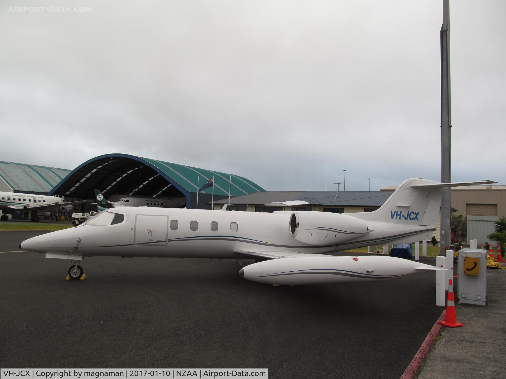 VH-JCX, 1986 Gates Learjet 36A C/N 36A-057, nice lear - now been at AKL for a couple of weeks