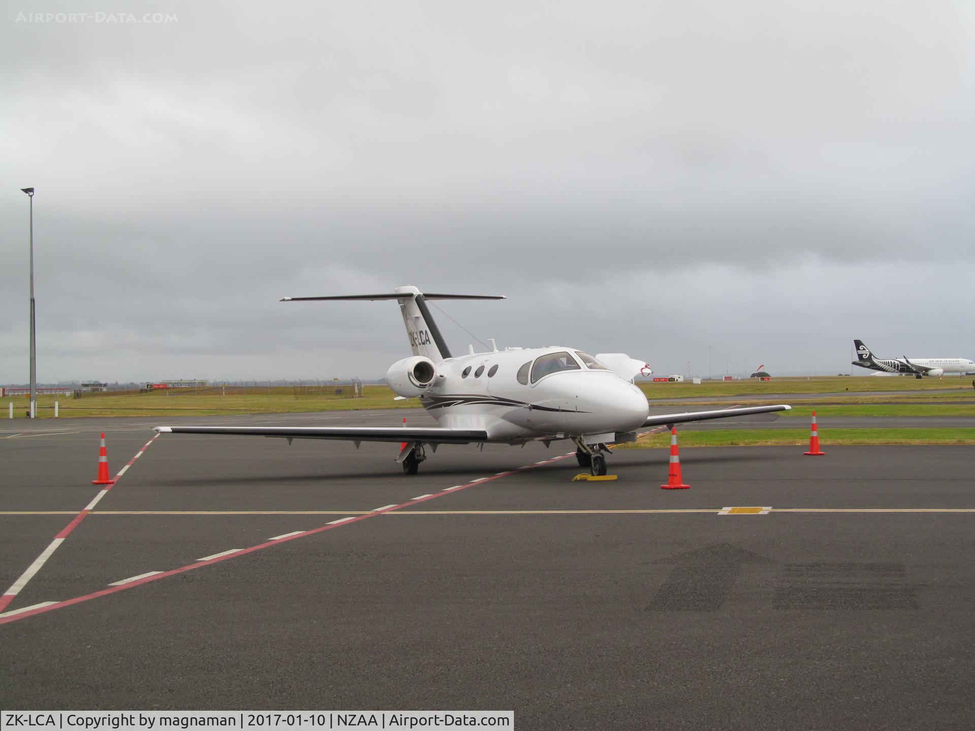 ZK-LCA, 2007 Cessna 510 Citation Mustang Citation Mustang C/N 510-0011, on apron at AKL