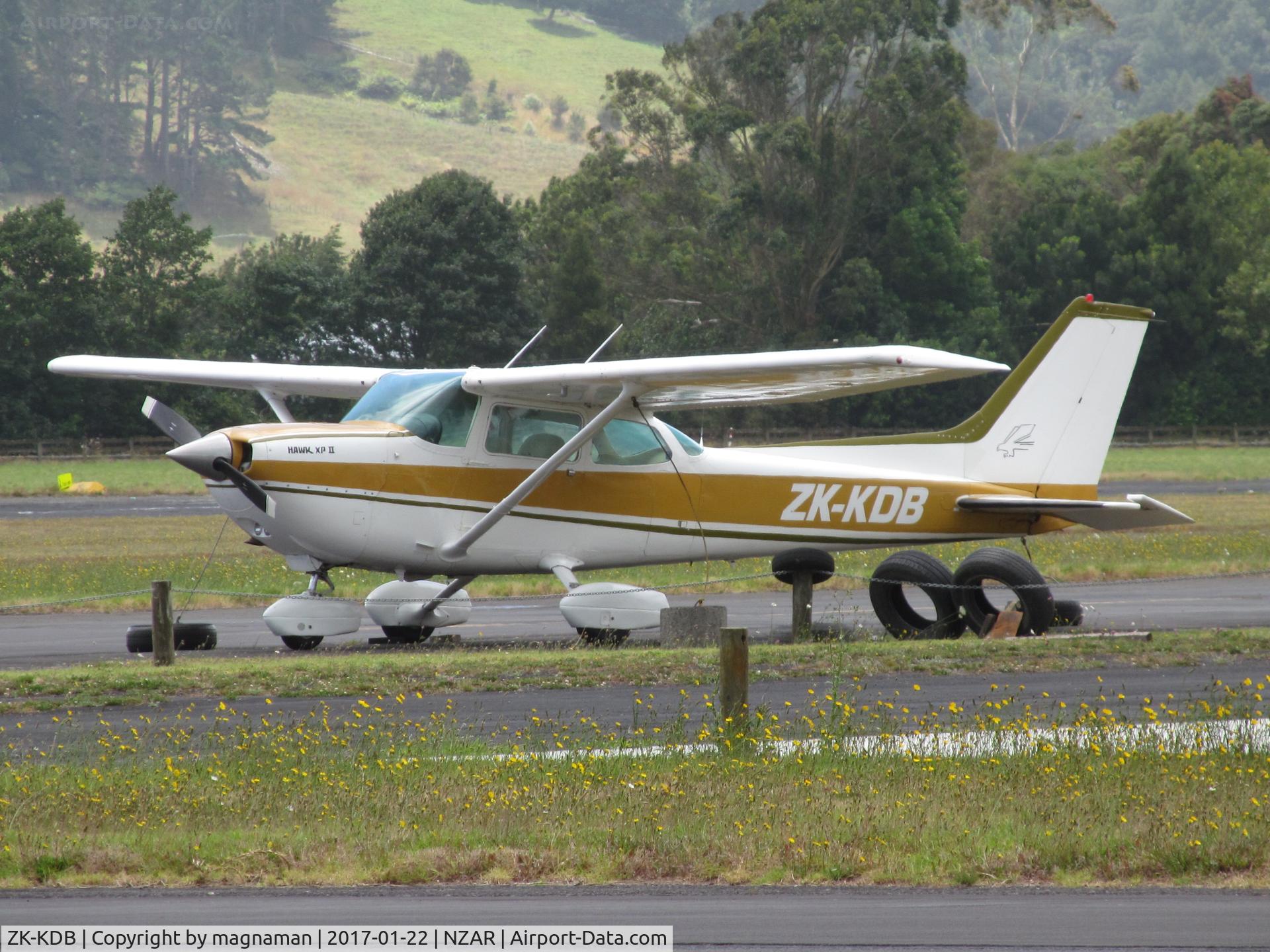 ZK-KDB, Cessna R172K Hawk XP C/N R1722293, new to me today at ardmore