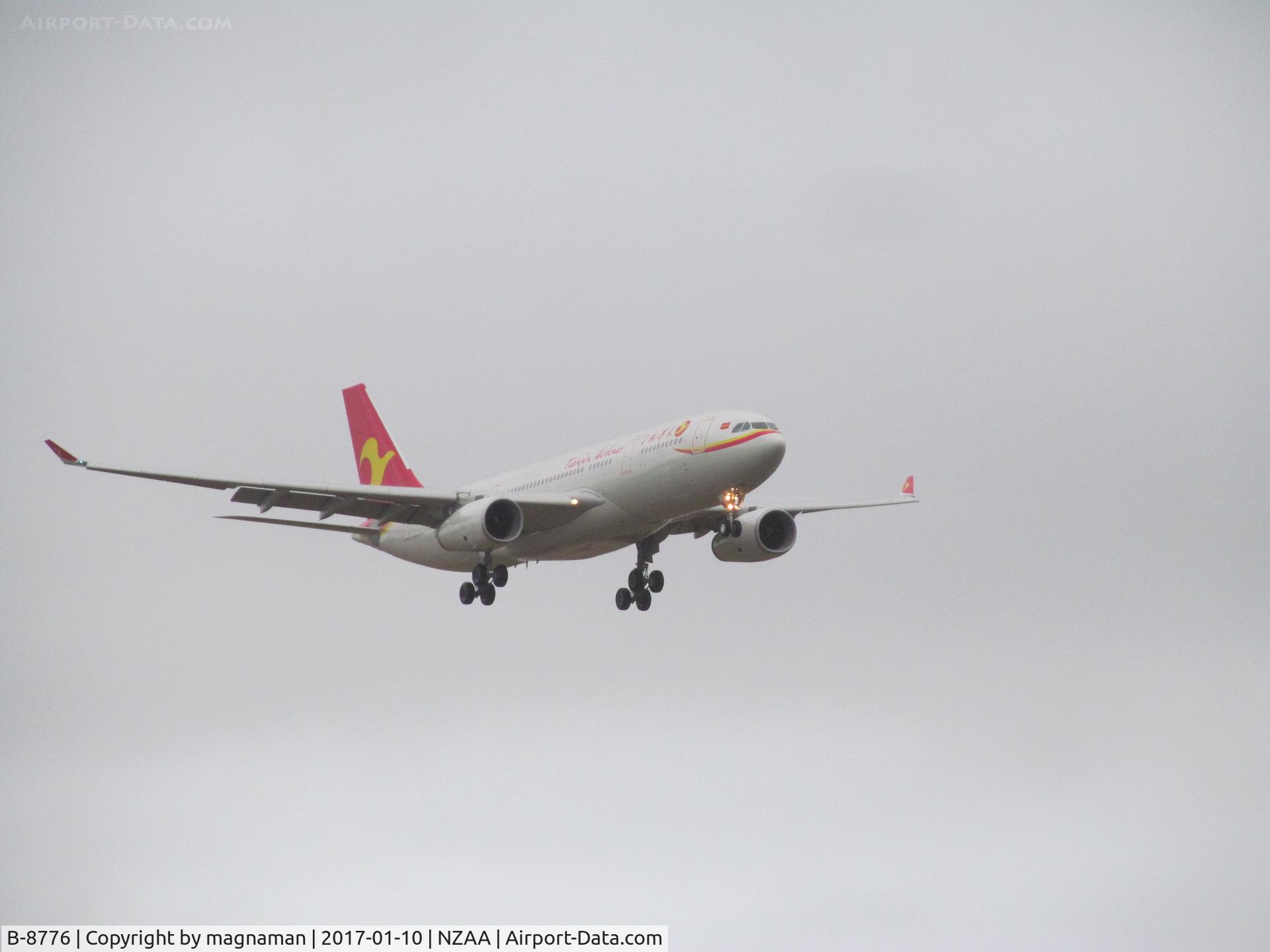 B-8776, 2016 Airbus A330-243 C/N 1756, finals