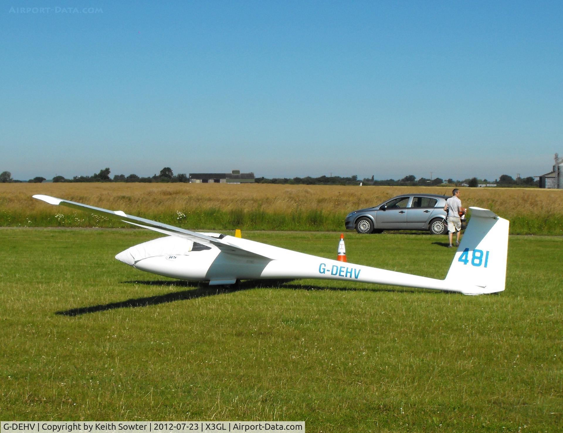 G-DEHV, 1980 Schleicher ASW-20L C/N 20385, Competition glider