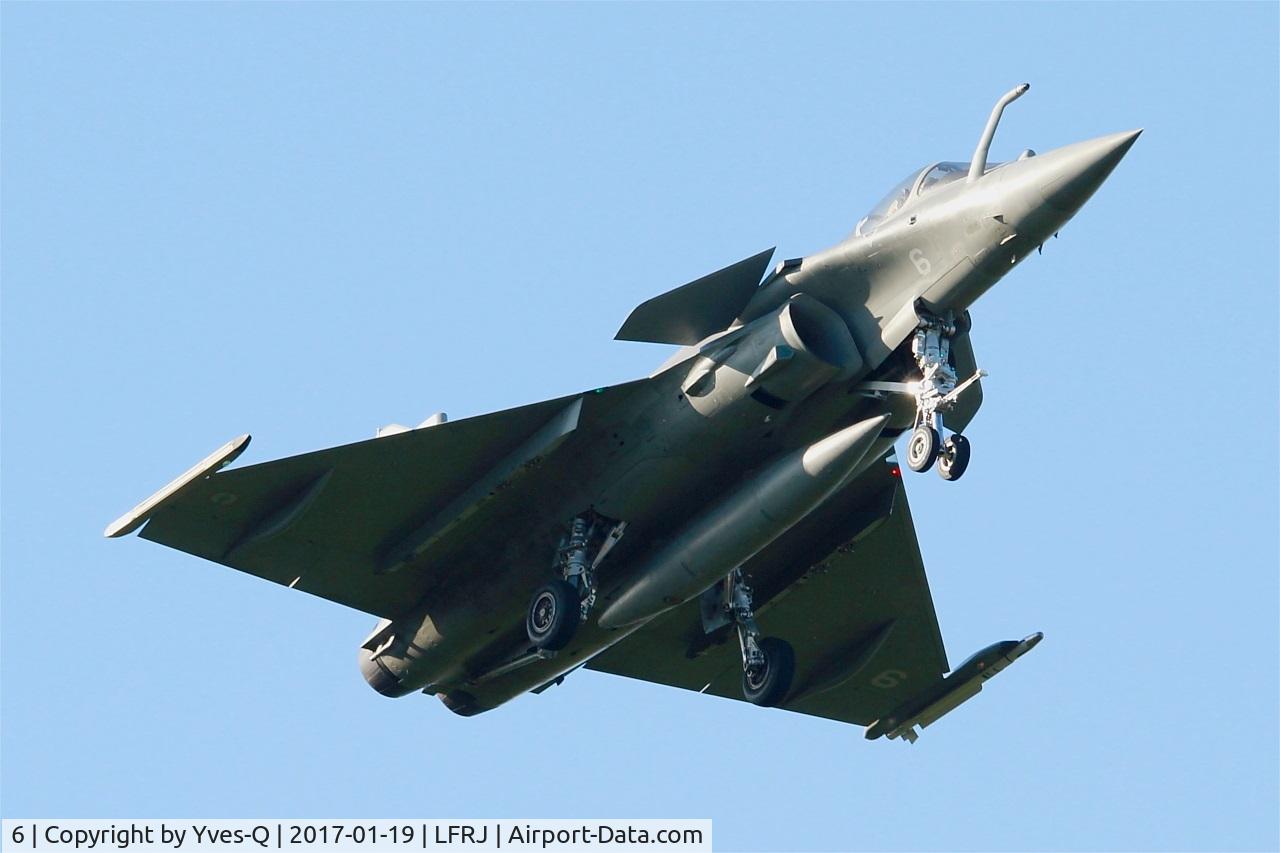 6, Dassault Rafale M C/N 6, Dassault Rafale M, Short approach rwy 08,  Landivisiau Naval Air Base (LFRJ)