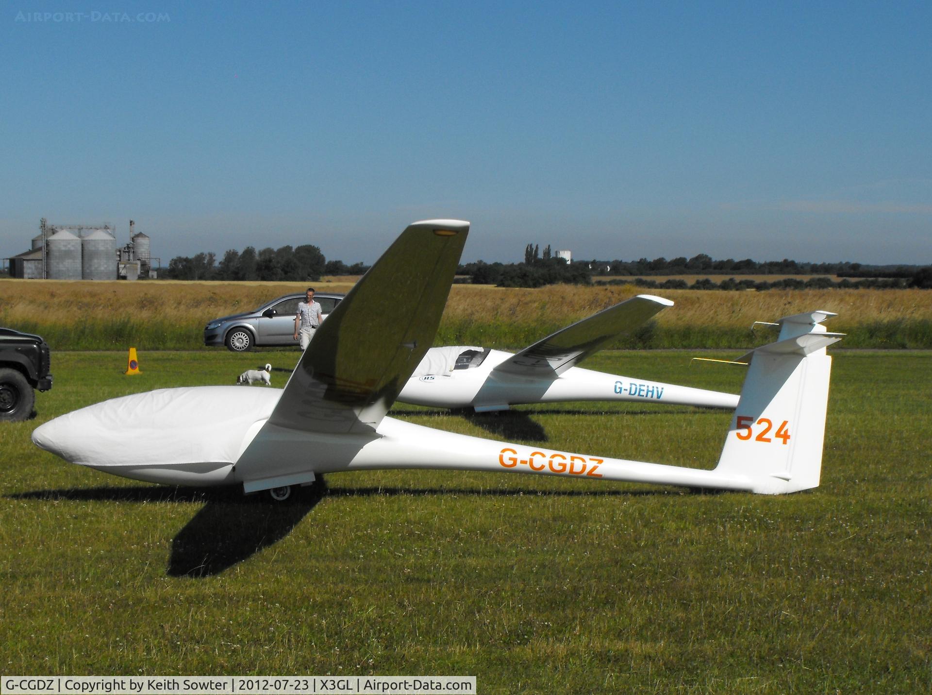 G-CGDZ, 1991 Schleicher ASW-24 C/N 24116, Competition glider