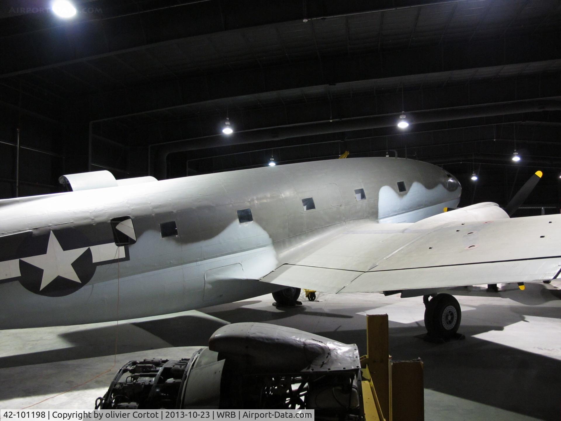 42-101198, 1942 Curtiss C-46D-50-CU Commando C/N 30653, Warner Robins air museum