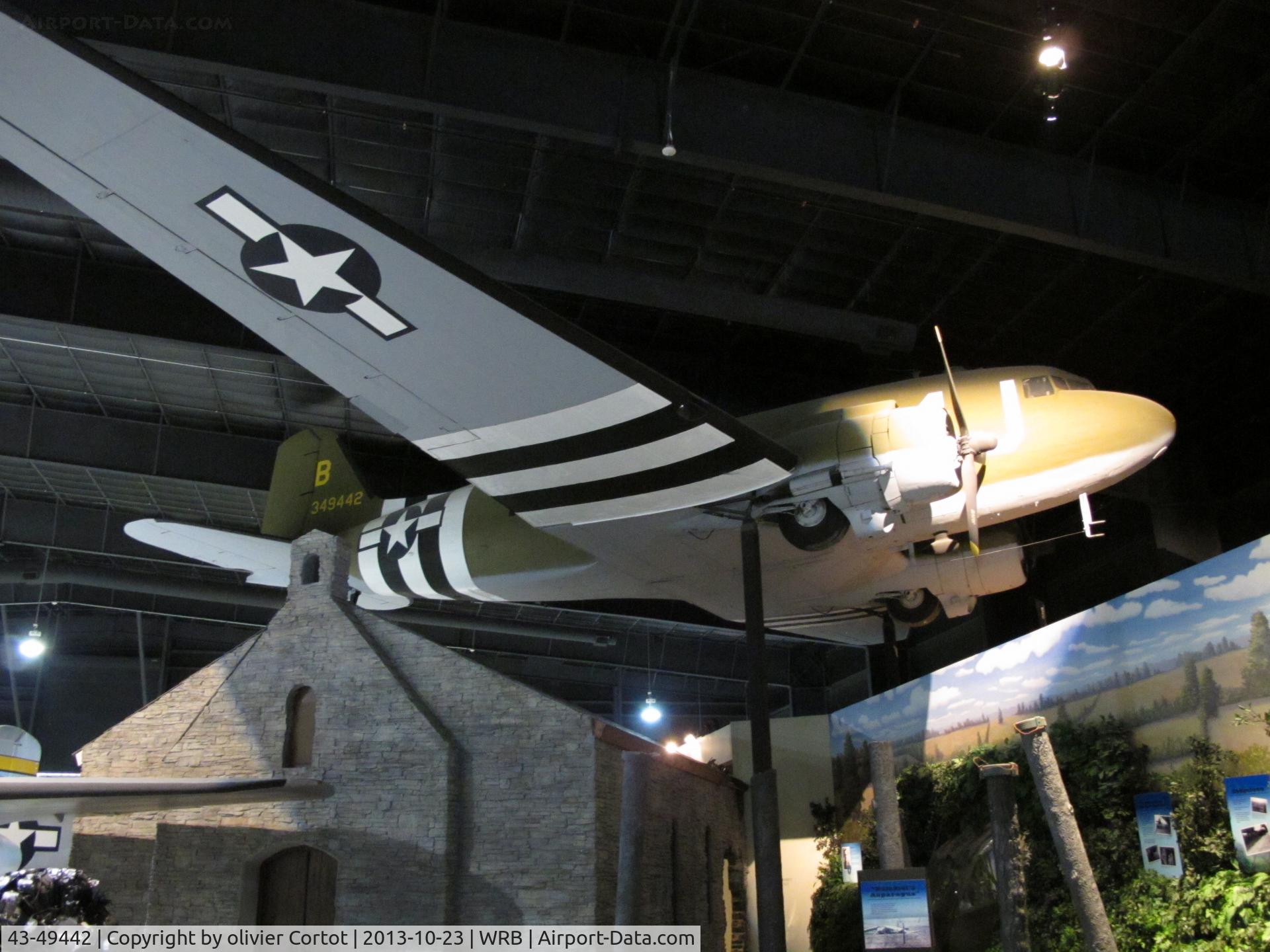 43-49442, 1943 Douglas C-47J Skytrain C/N 26703, Warner robins air museum