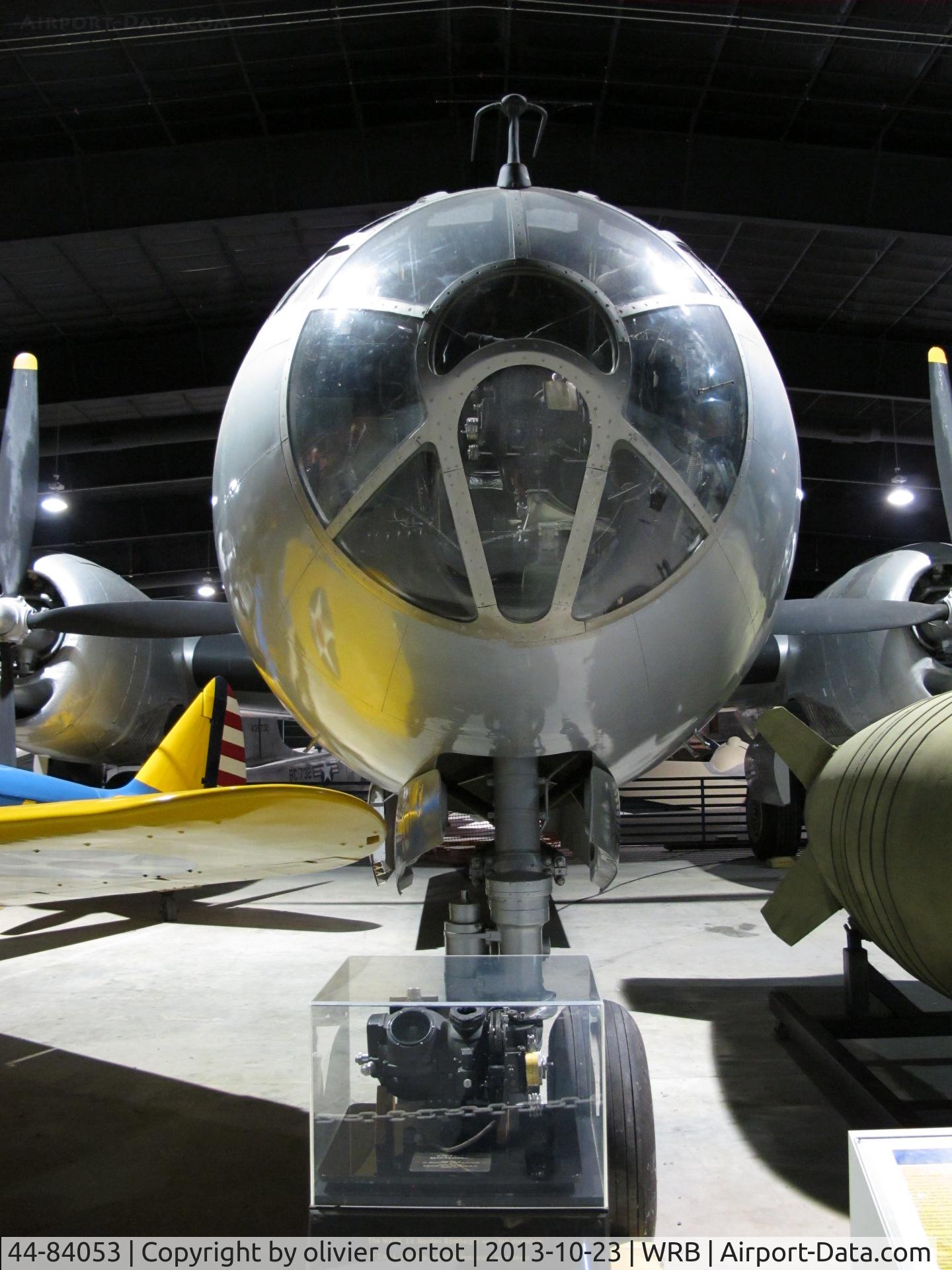 44-84053, 1944 Boeing (Bell-Atlanta) TB-29B Superfortress C/N Not found 44-84053, note the Norden aiming device on the foreground. Museum of Aviation, Robins AFB.