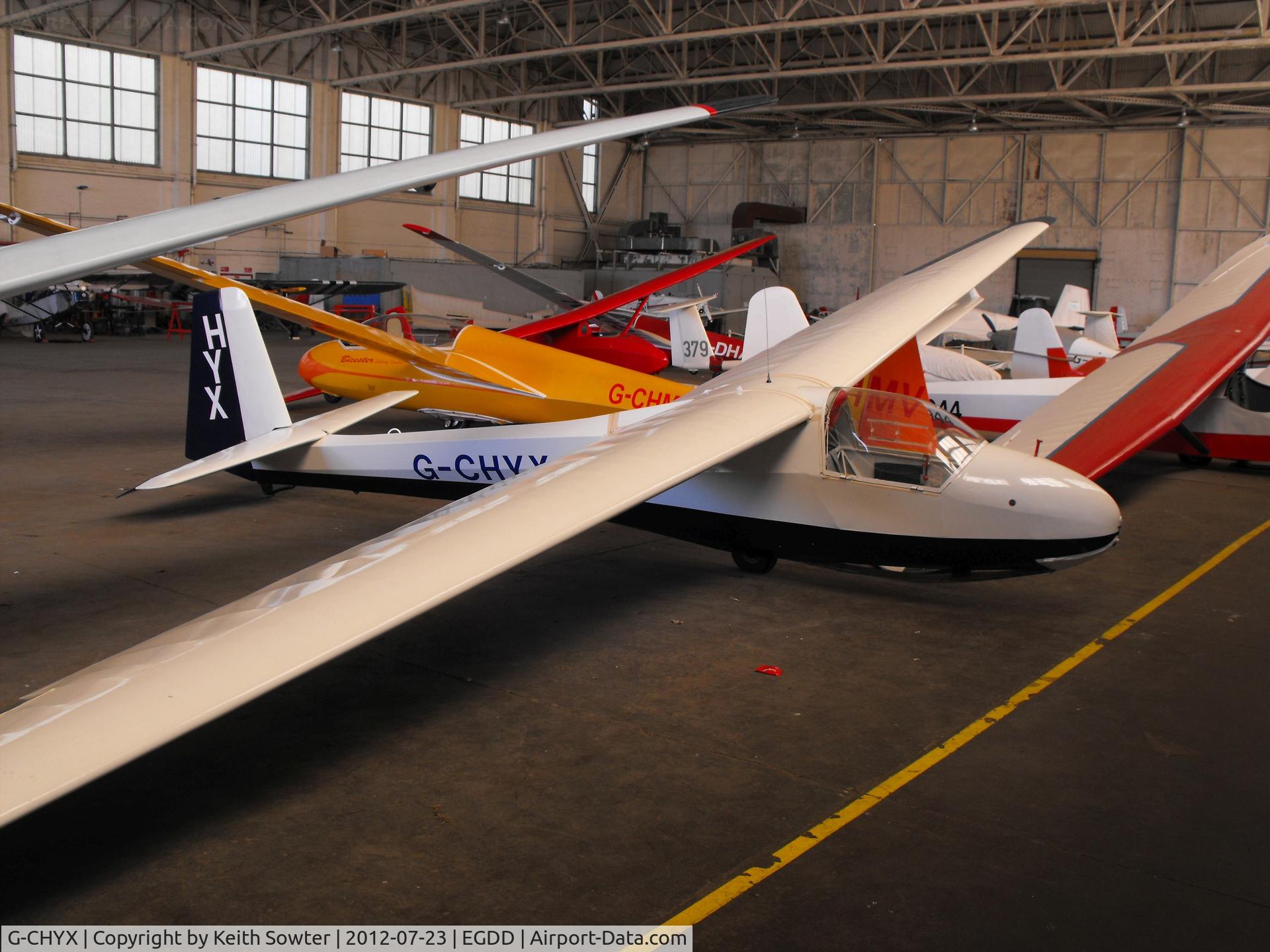 G-CHYX, 1960 Schleicher K-8B C/N 686, Resident Glider