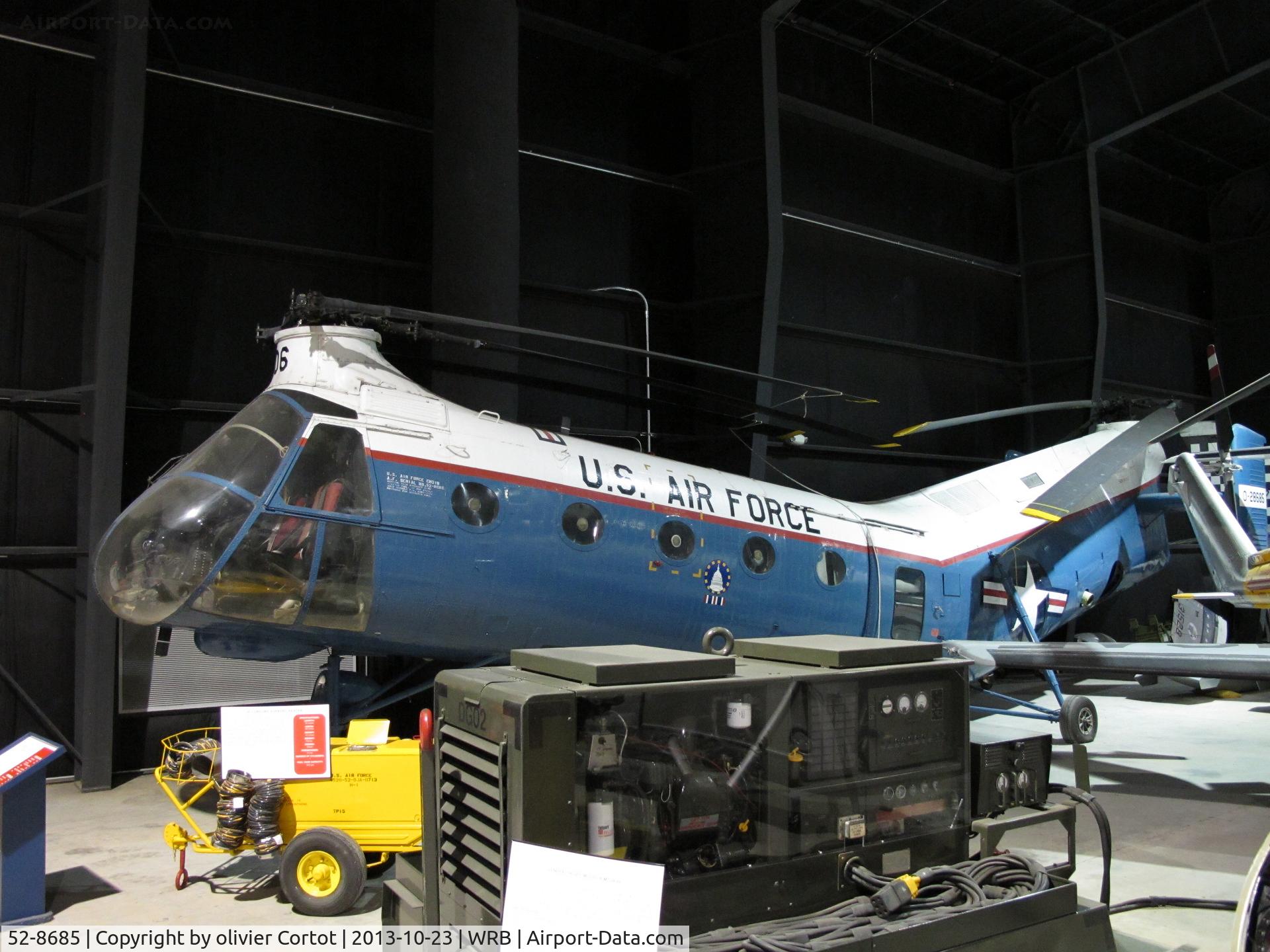 52-8685, 1952 Piasecki H-21B Workhorse C/N B.47, Warner robins air museum