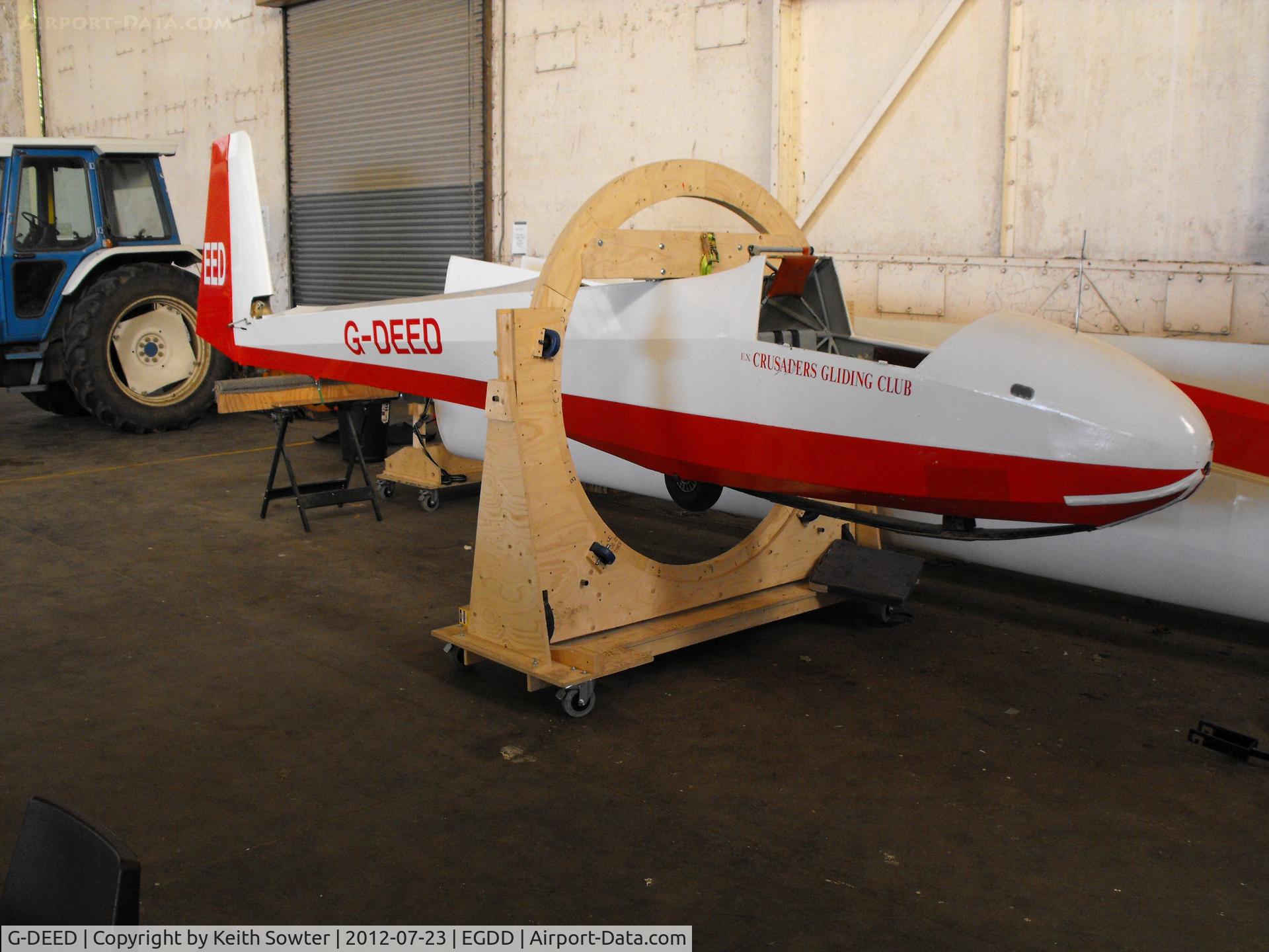 G-DEED, 1959 Schleicher K-8B C/N 590, Resident Glider