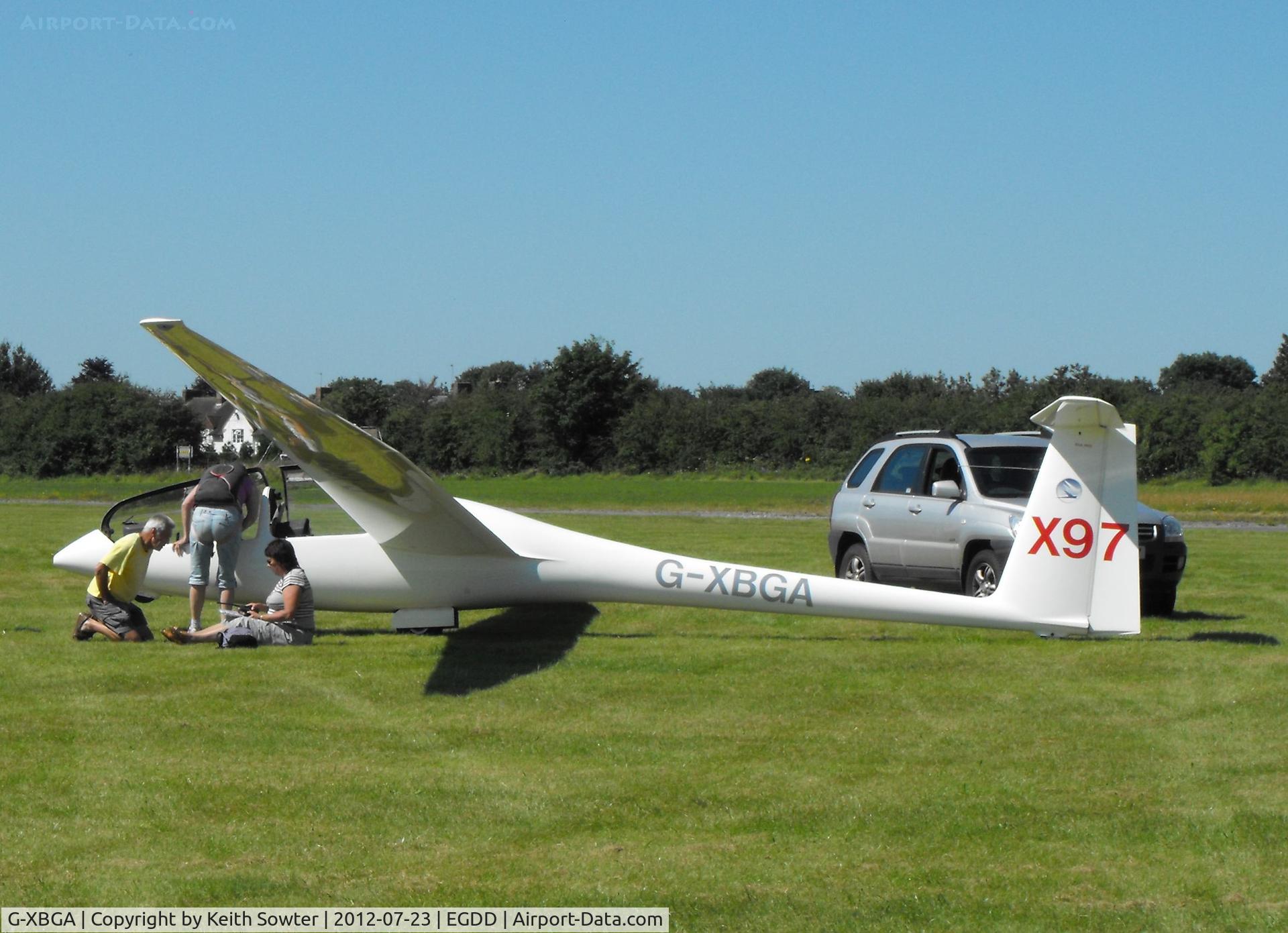 G-XBGA, Glaser-Dirks DG-500/22 Elan C/N SE71S12, Gliding competitor