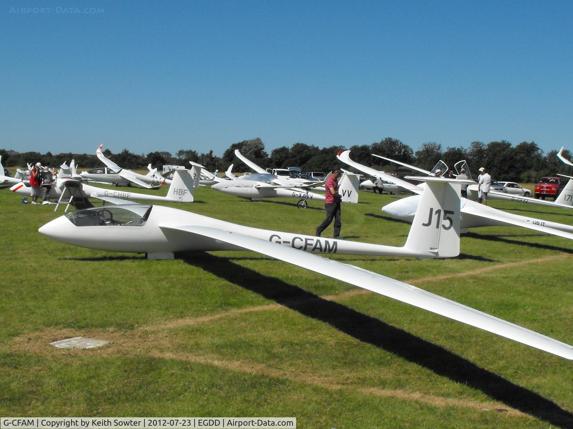G-CFAM, Schempp-Hirth Nimbus 3/24.5 C/N 79, Gliding competitor