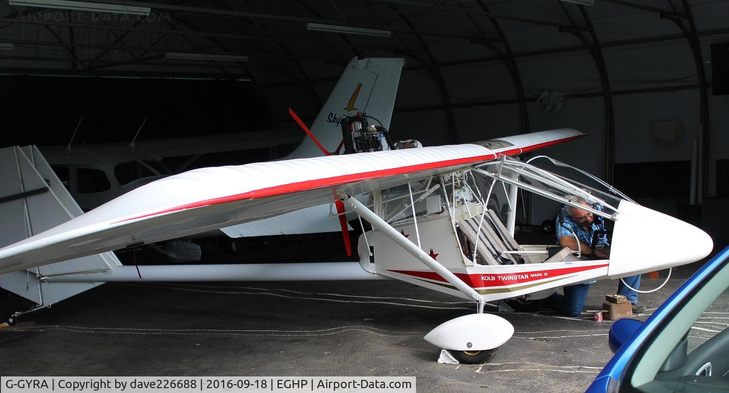 G-GYRA, 2016 RotorSport UK Calidus C/N RSUK/CALS/027, Rotorsport Calidus G GYRA at Popham