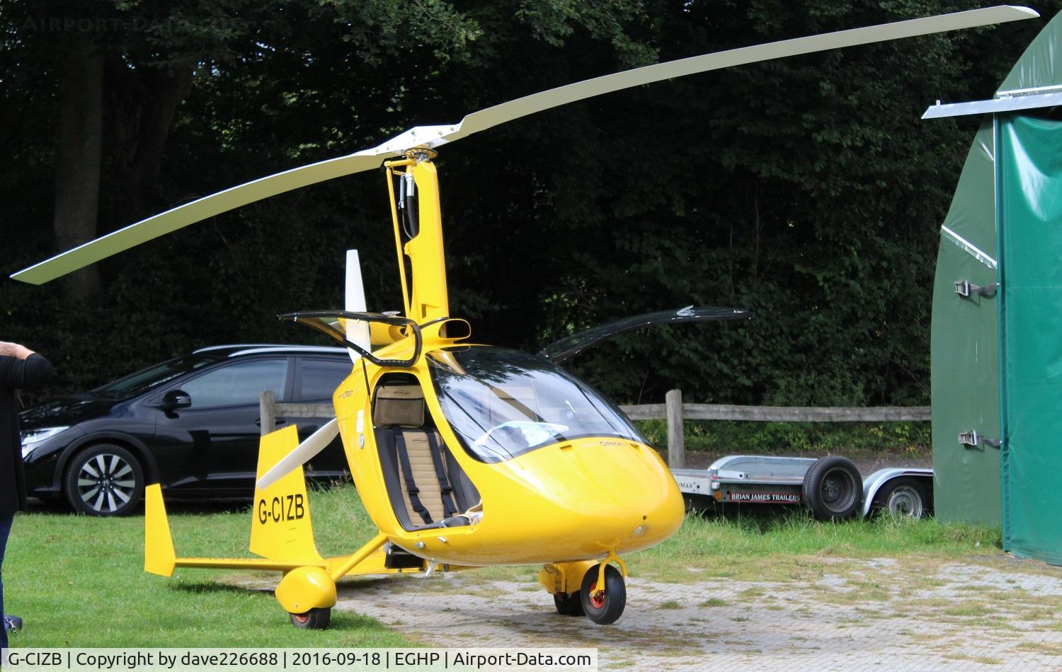 G-CIZB, 2016 Magni Gyro M-24C C/N 24-16-9514, Magni Gyro G CIZB at Popham