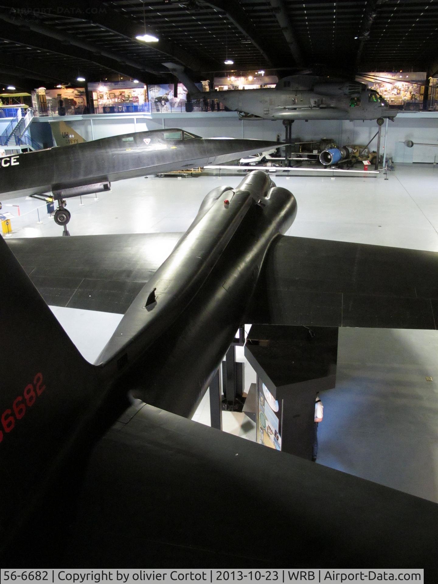 56-6682, 1956 Lockheed U-2A C/N 349, rear view. Museum of Aviation, Robins AFB.