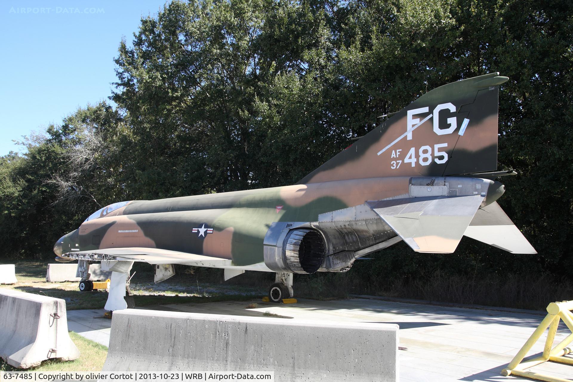 63-7485, 1963 McDonnell F-4C Phanton II C/N 480, Warner robins air museum