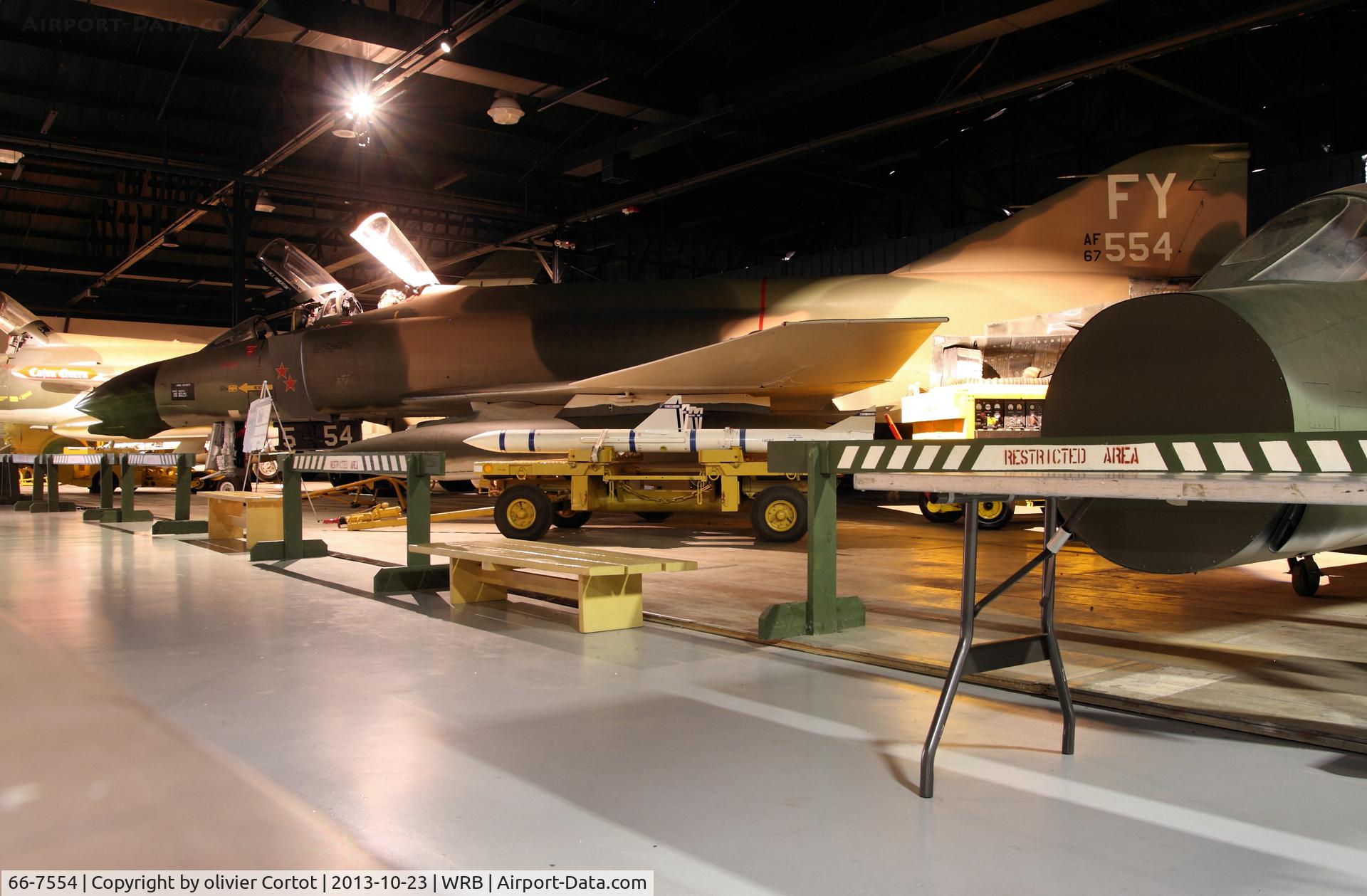 66-7554, 1966 McDonnell F-4D-30-MC Phantom II C/N 2091, now in vietnam war markings again. Museum of Aviation, Robins AFB