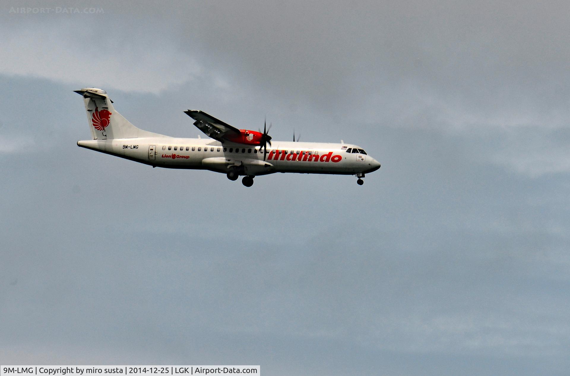 9M-LMG, 2013 ATR 72-600 C/N 1089, Malindo Air ATR 72-600 airplane, lamgkawi, Malaysia.
