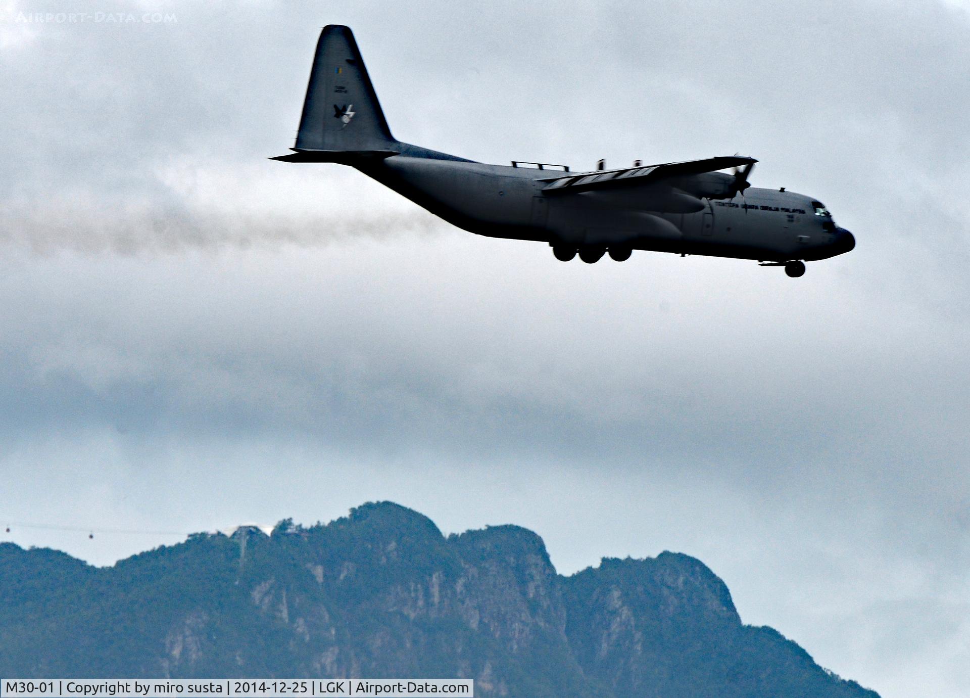 M30-01, 1976 Lockheed C-130H Hercules C/N 382-4656, Lockheed C-130H-30 Hercules, Langkawi, Malaysia