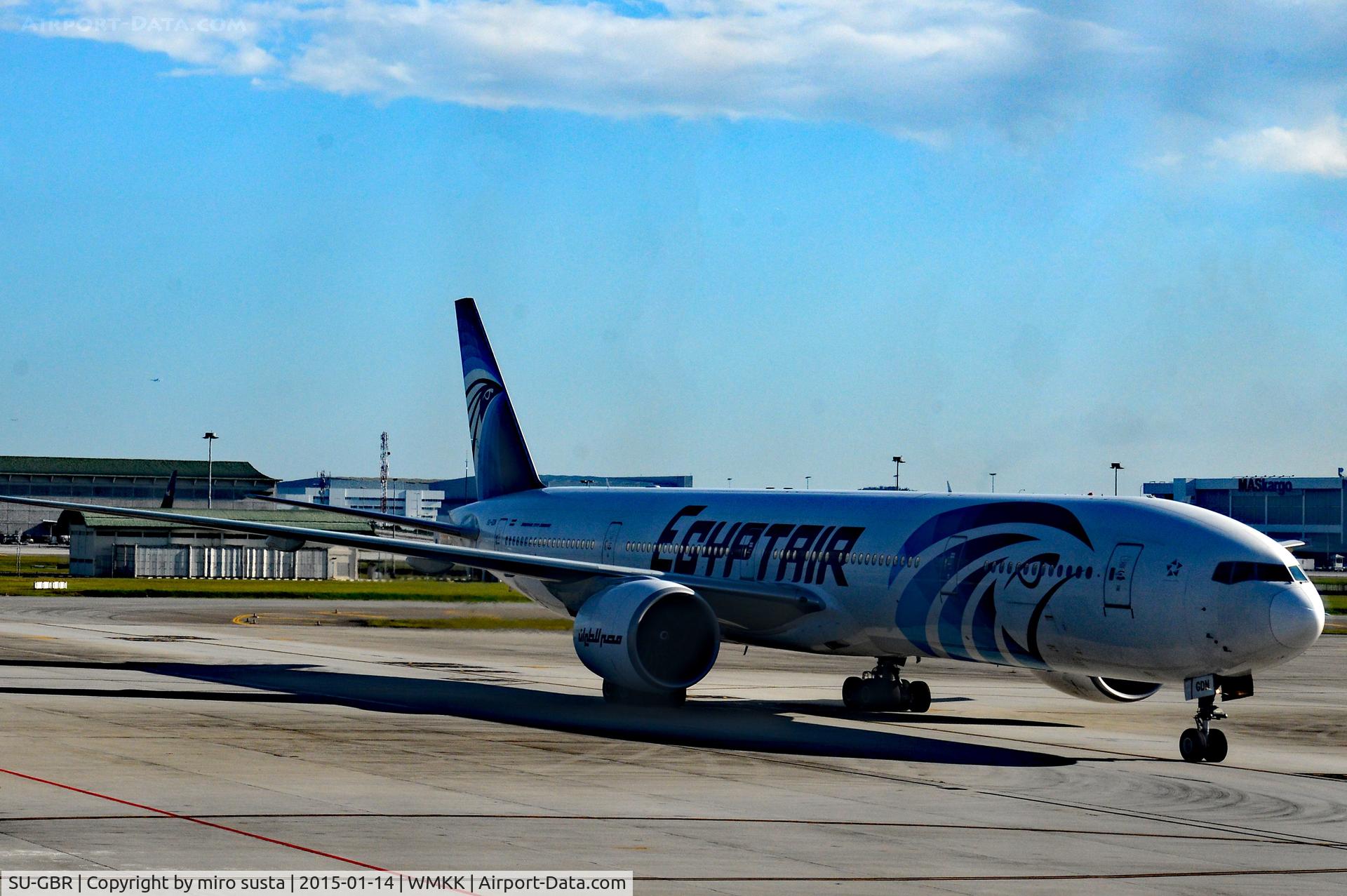 SU-GBR, 1997 Boeing 777-266/ER C/N 28424, Egyptair Boeing 777-266(ER), Kuala Lumpur, Malaysia