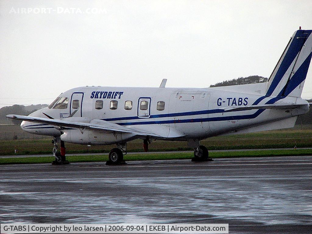 G-TABS, 1979 Embraer EMB-110P1 Bandeirante C/N 110.212, Esbjerg 4.9.2006