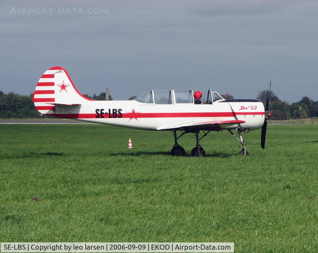 SE-LBS, 1980 Yakovlev Yak-52 C/N 800504, Odense 9.9.2006