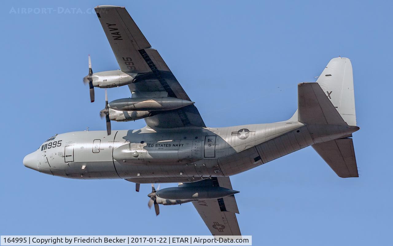 164995, Lockheed C-130T Hercules C/N 382-5300, departure via RW26