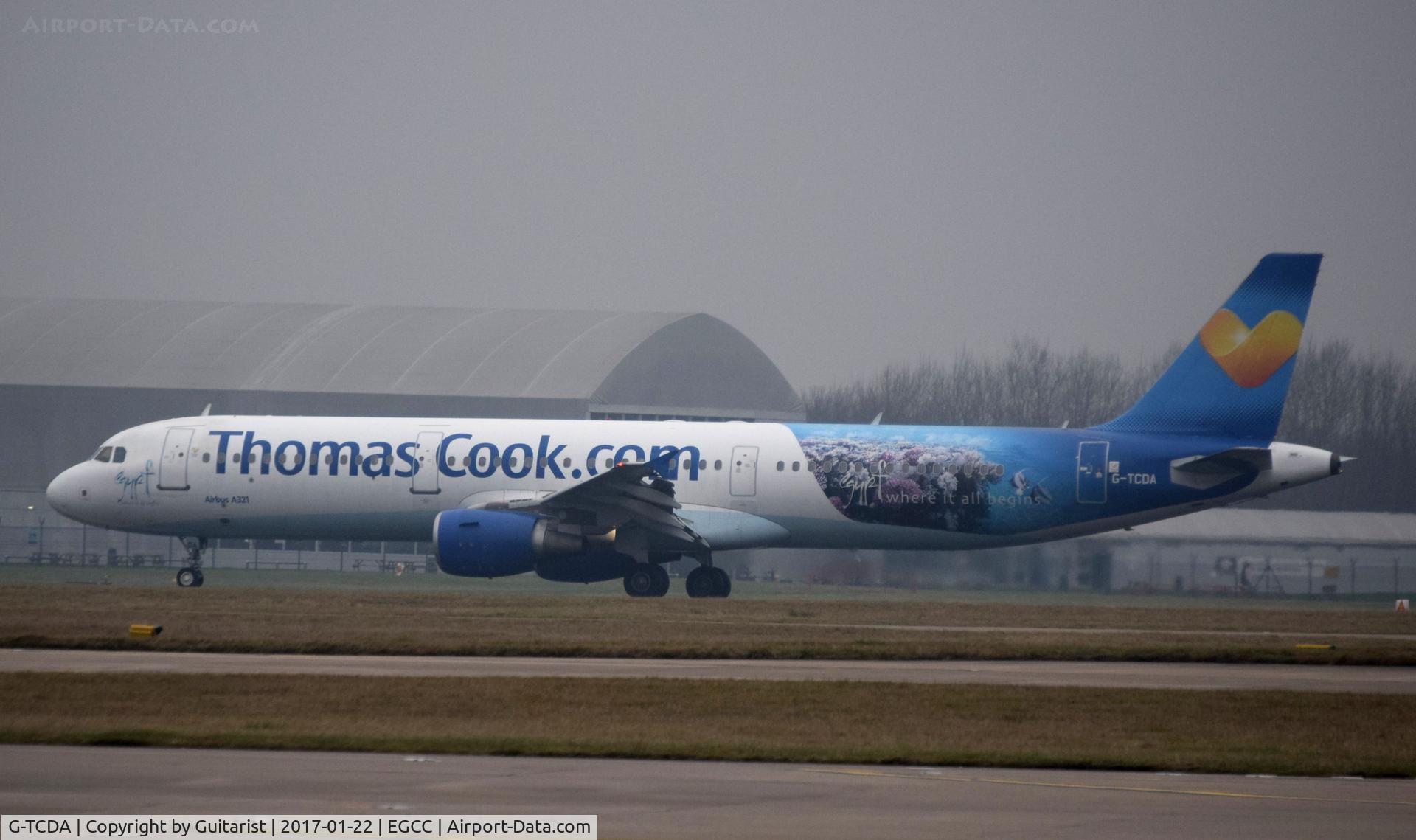 G-TCDA, 2003 Airbus A321-211 C/N 2060, At Manchester