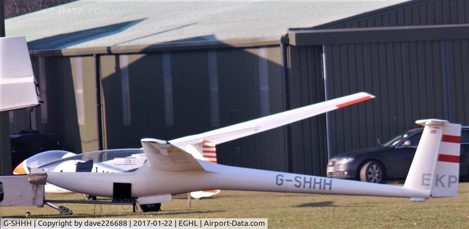 G-SHHH, 1981 Elan Tovarna Sportnega Orodja DG-100G Elan C/N E71G46, G SHHH at Lasham on a sunny but fresh January morn