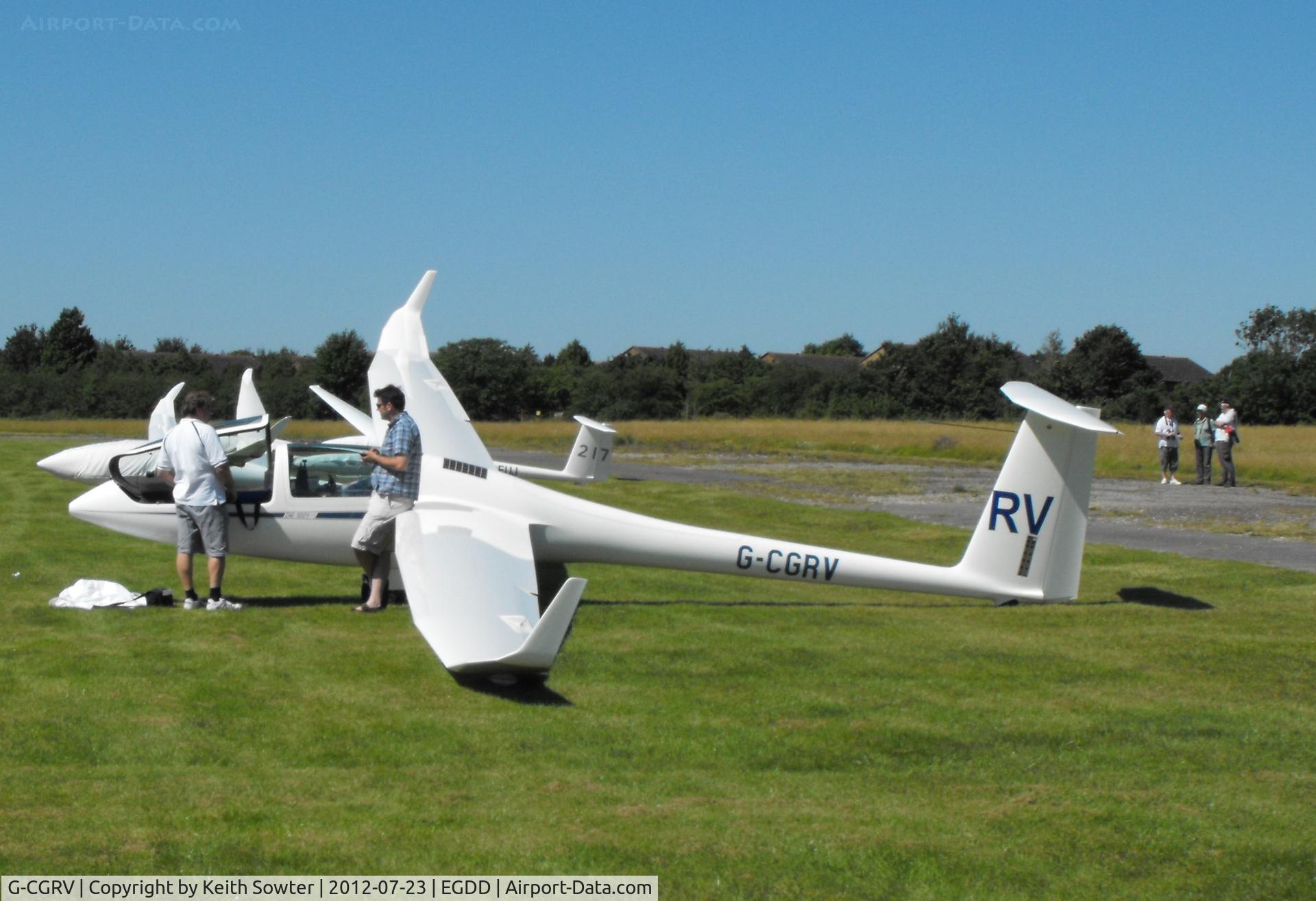 G-CGRV, 2010 DG Flugzeugbau DG-1000M C/N 10-156M6, Gliding competition