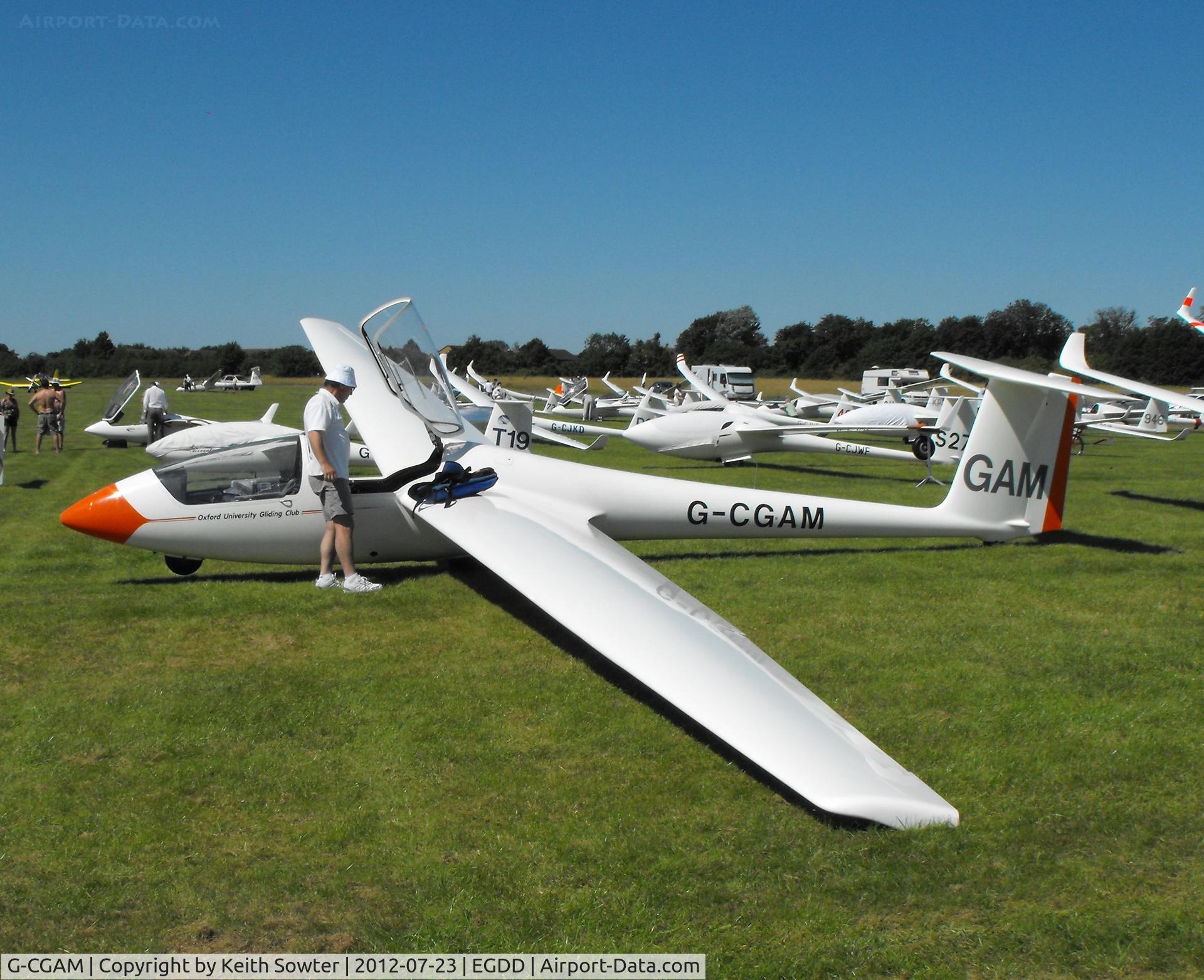 G-CGAM, Schleicher ASK-21 C/N 21144, Gliding competition