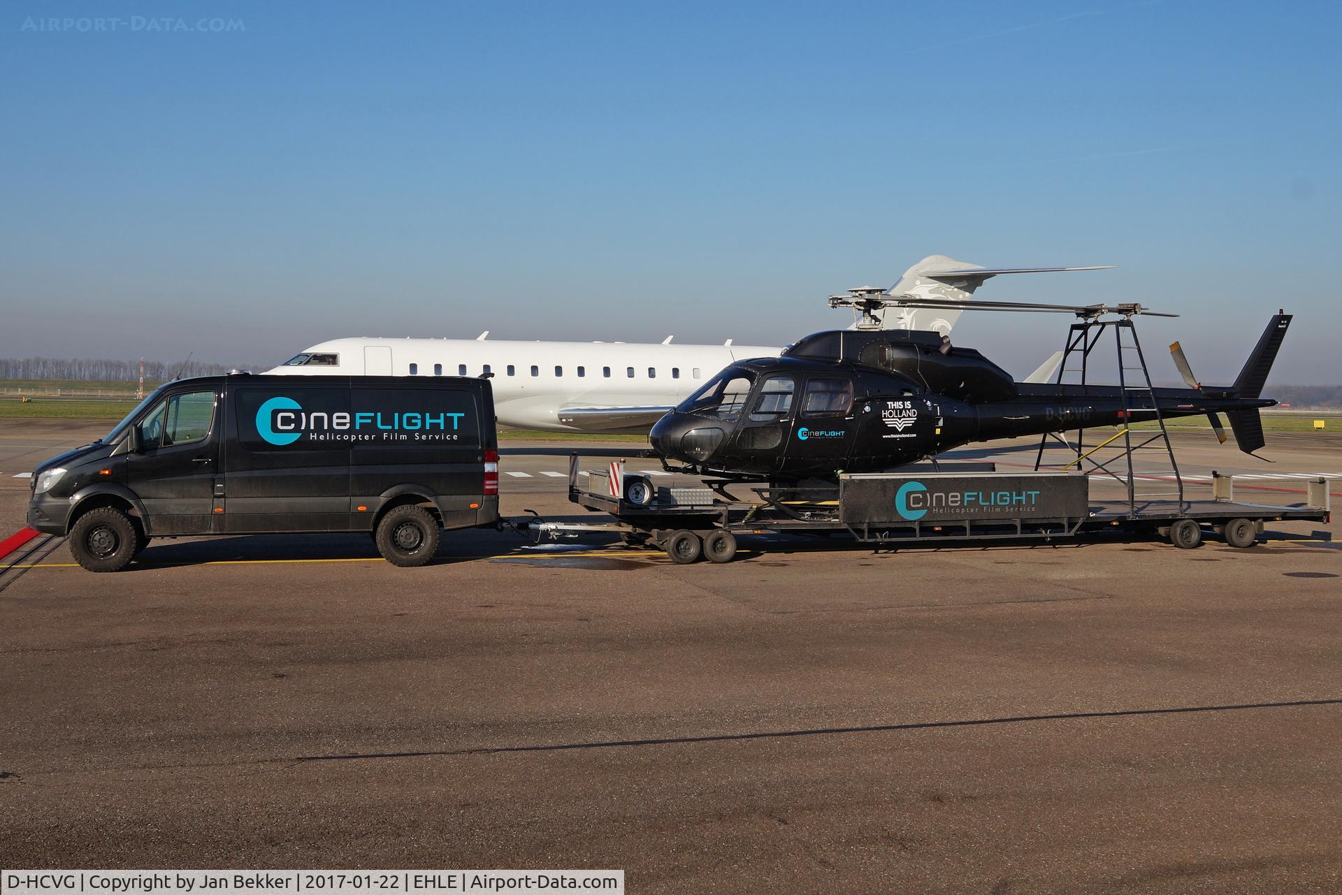 D-HCVG, Aerospatiale AS-355F-2 Ecureuil 2 C/N 5504, Lelystad Airport