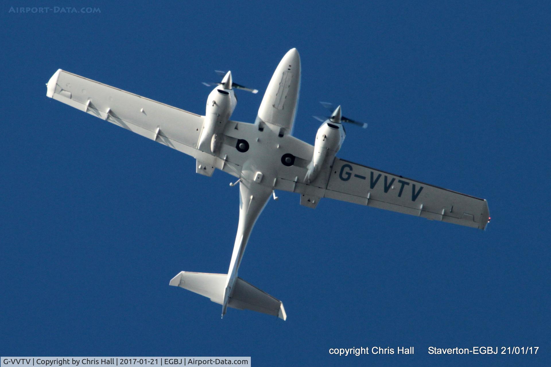 G-VVTV, 2006 Diamond DA-42 Twin Star C/N 42.170, at Staverton