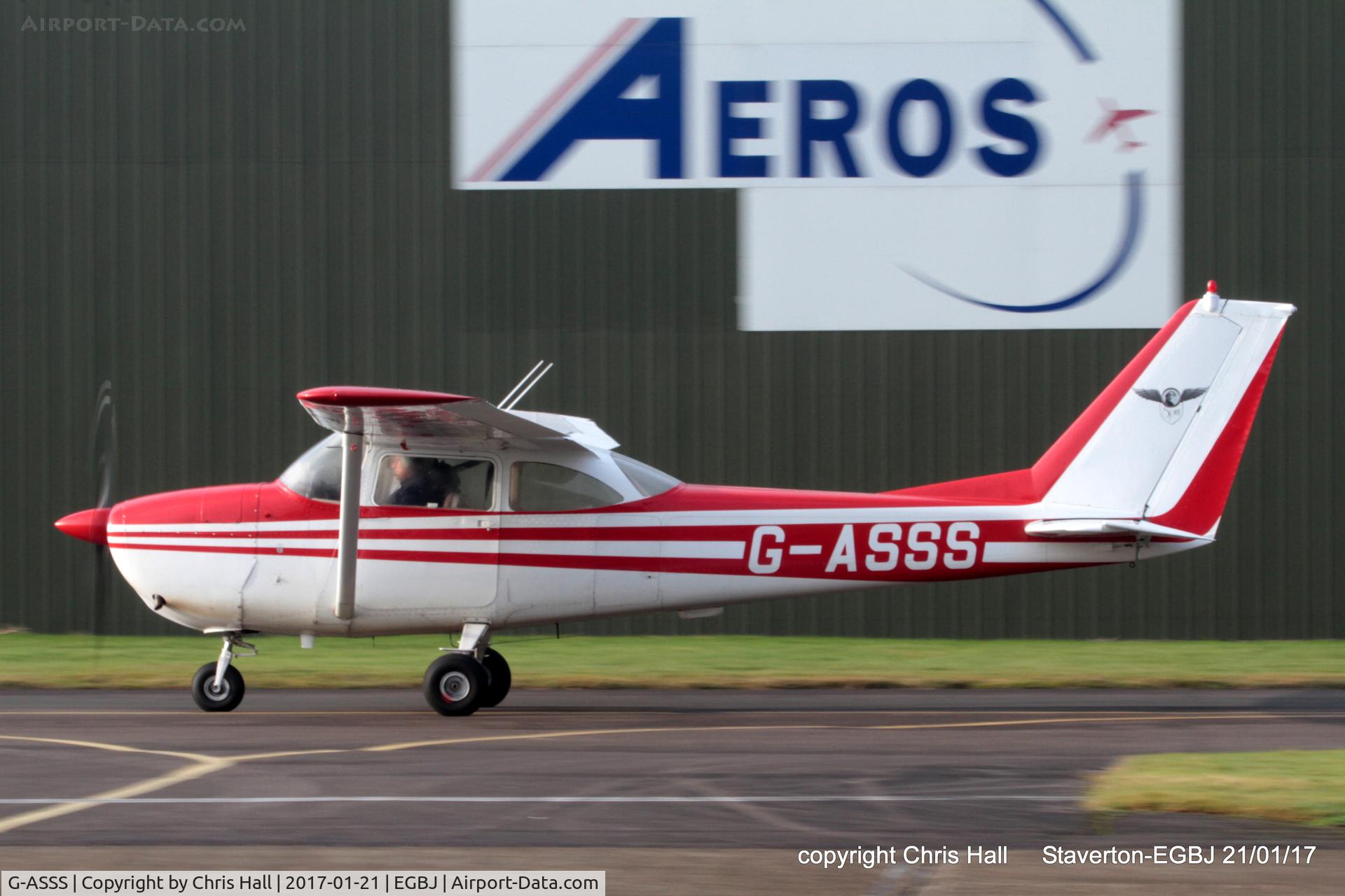 G-ASSS, 1964 Cessna 172E C/N 172-51467, at Staverton