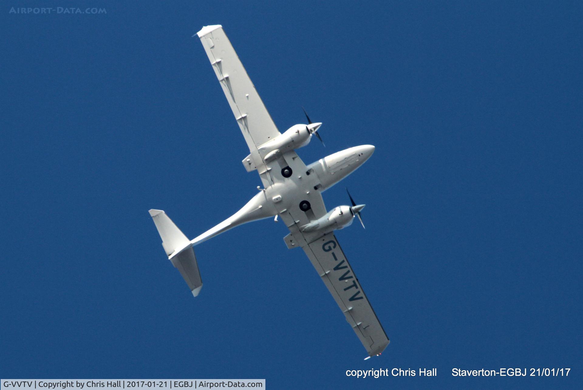 G-VVTV, 2006 Diamond DA-42 Twin Star C/N 42.170, at Staverton