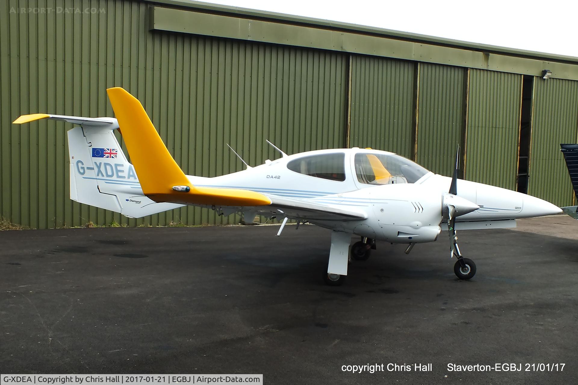 G-XDEA, 2006 Diamond DA-42 Twin Star C/N 42.AC012, at Staverton