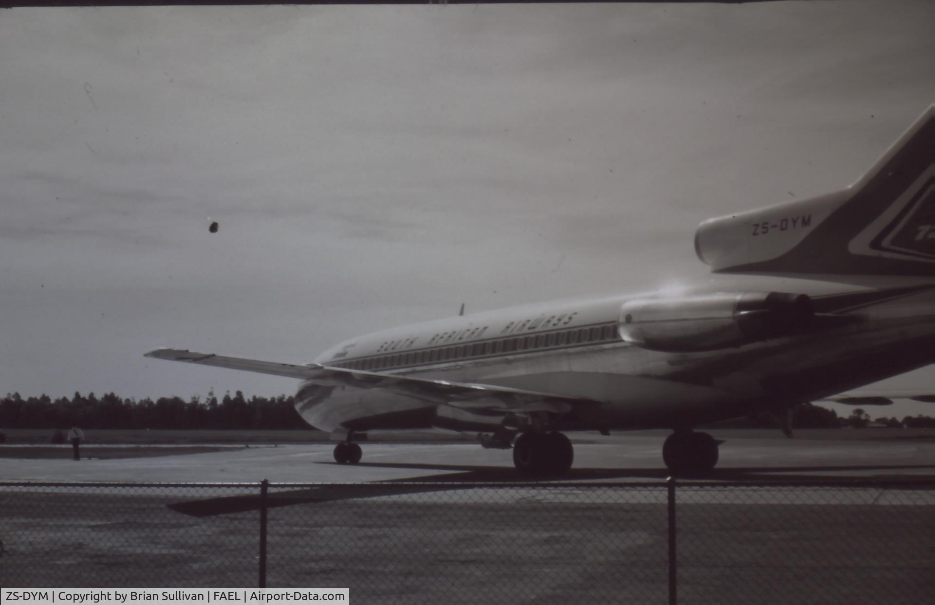 ZS-DYM, 1965 Boeing 727-44 C/N 18892, ZS-DYM circa 1965 taken at FAEL / ELS