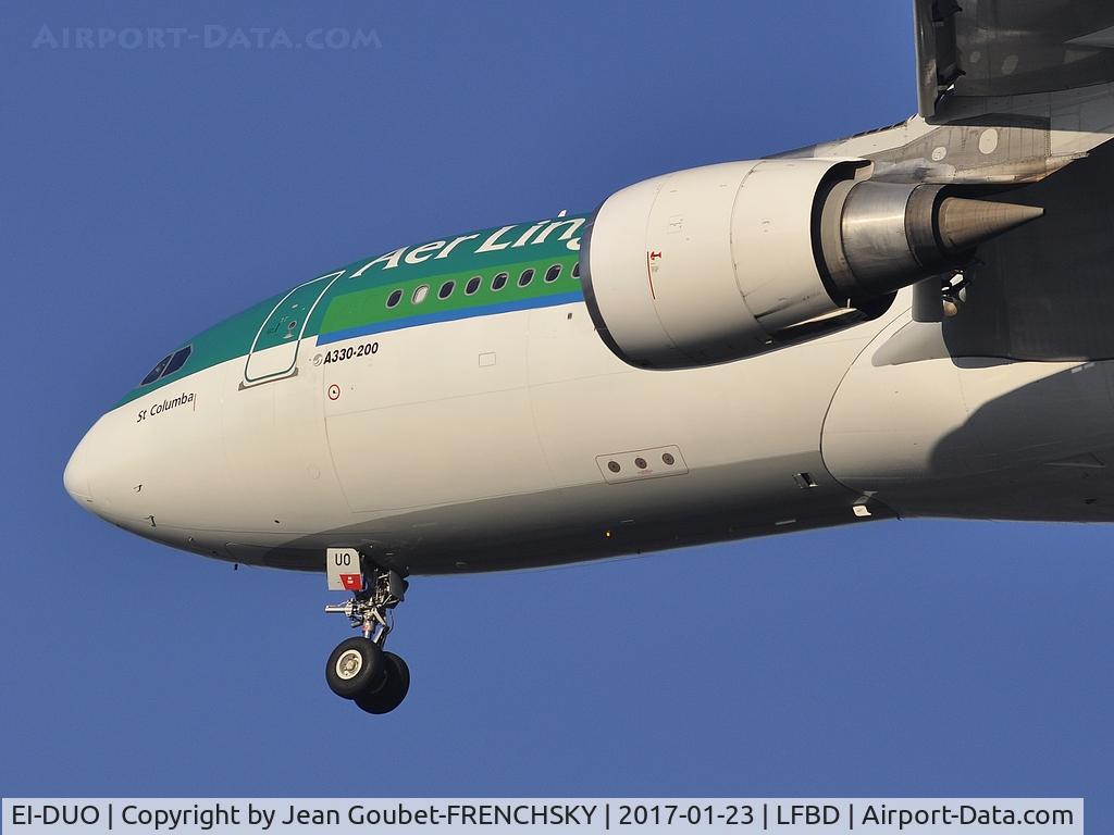 EI-DUO, 2007 Airbus A330-202 C/N 841, EI2504 from Dublin to Sabena Technics