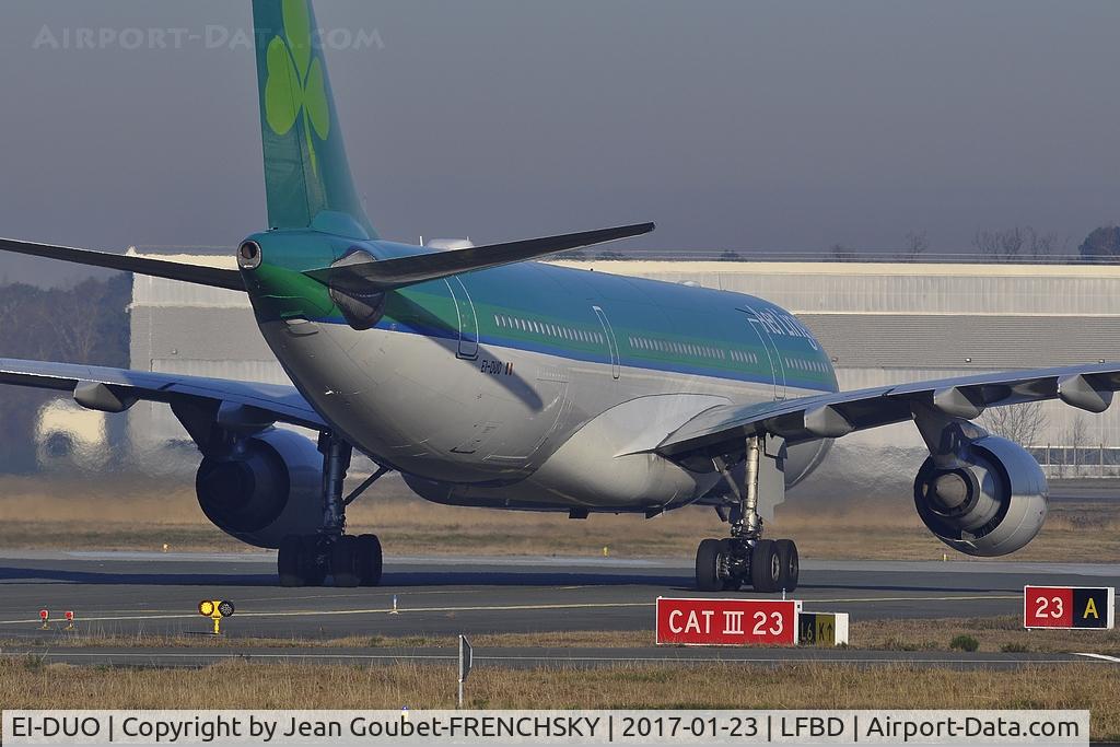EI-DUO, 2007 Airbus A330-202 C/N 841, EI2504 from Dublin to Sabena Technics