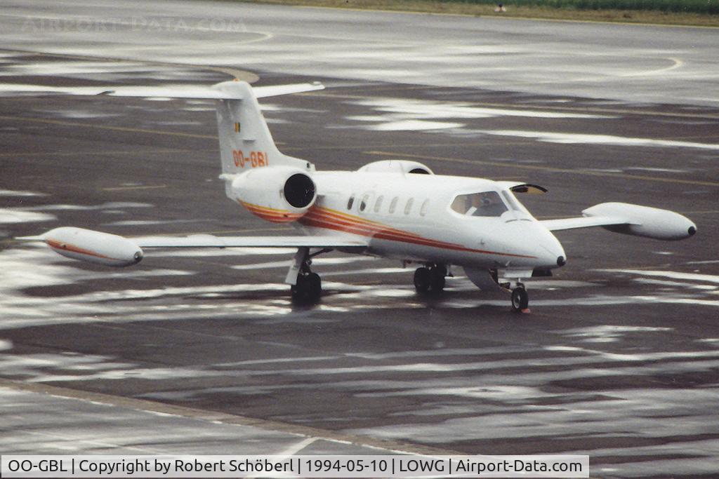 OO-GBL, 1980 Learjet 35A C/N 284, OO-GBL @ LOWG