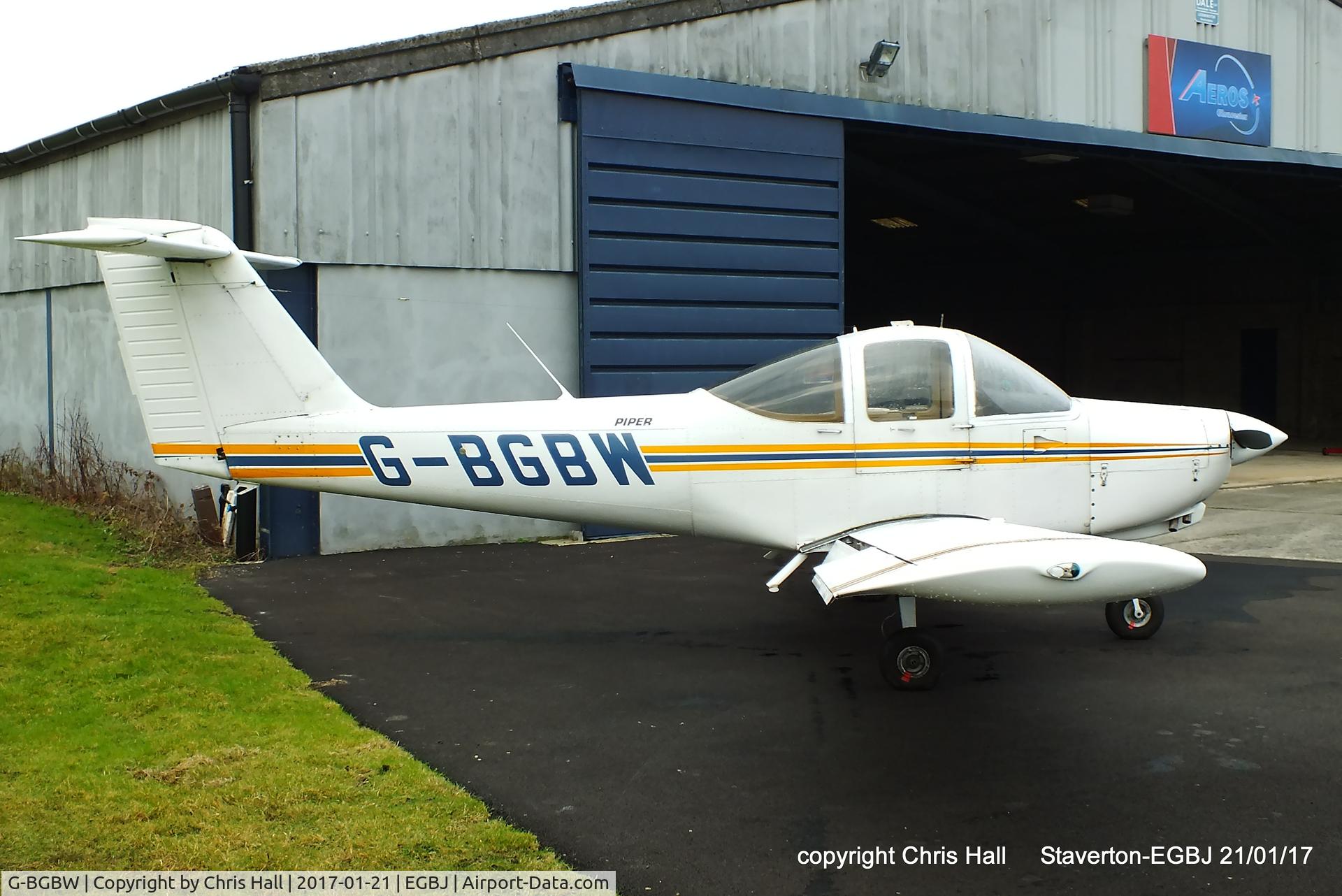 G-BGBW, 1978 Piper PA-38-112 Tomahawk Tomahawk C/N 38-78A0670, at Staverton